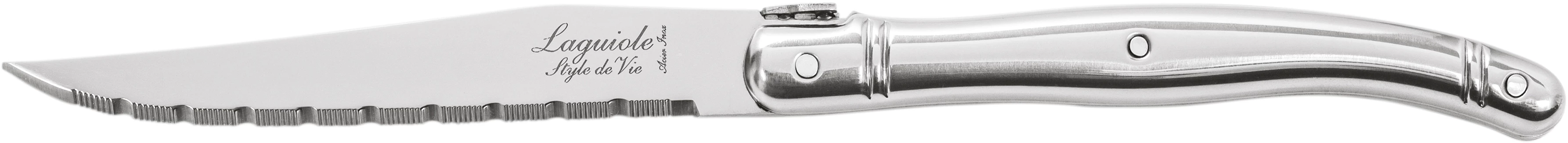 Laguiole steakkniv, rustfrit stål, 23 cm