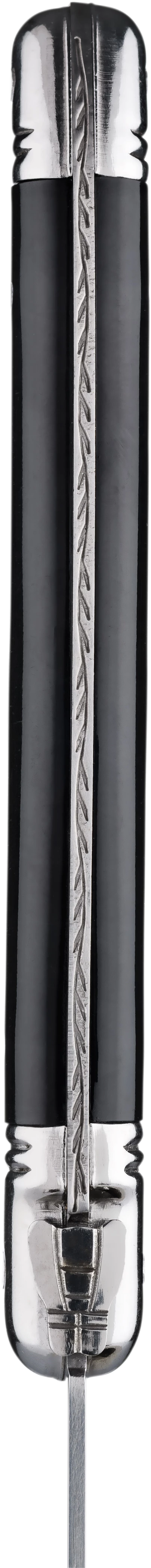 Laguiole steakkniv, sort, 23 cm