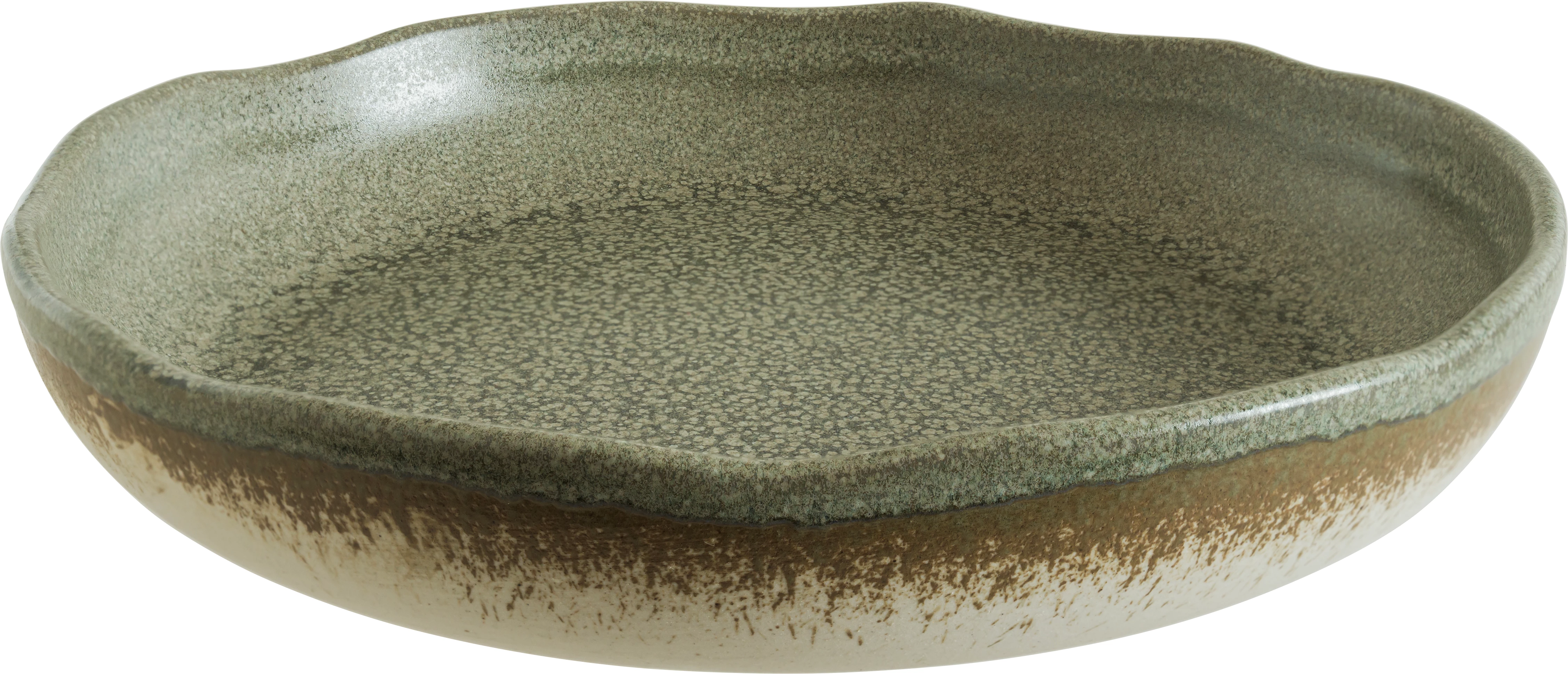 Bonna Adelfa dyb tallerken, grøn, 60 cl, ø20 cm