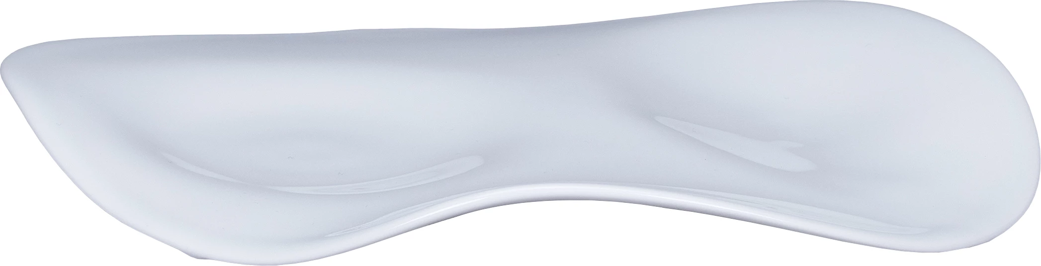 RAK Feelings asymmetrisk tallerken med to zoner, 20 cm