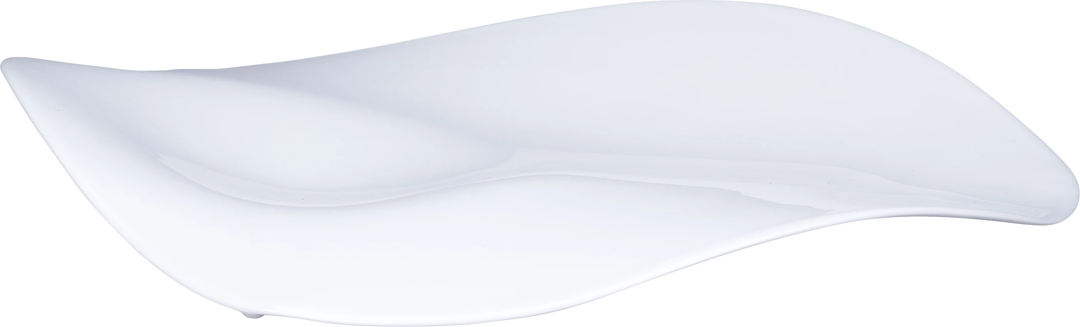 RAK Feelings asymmetrisk tallerken med to zoner, 30 cm