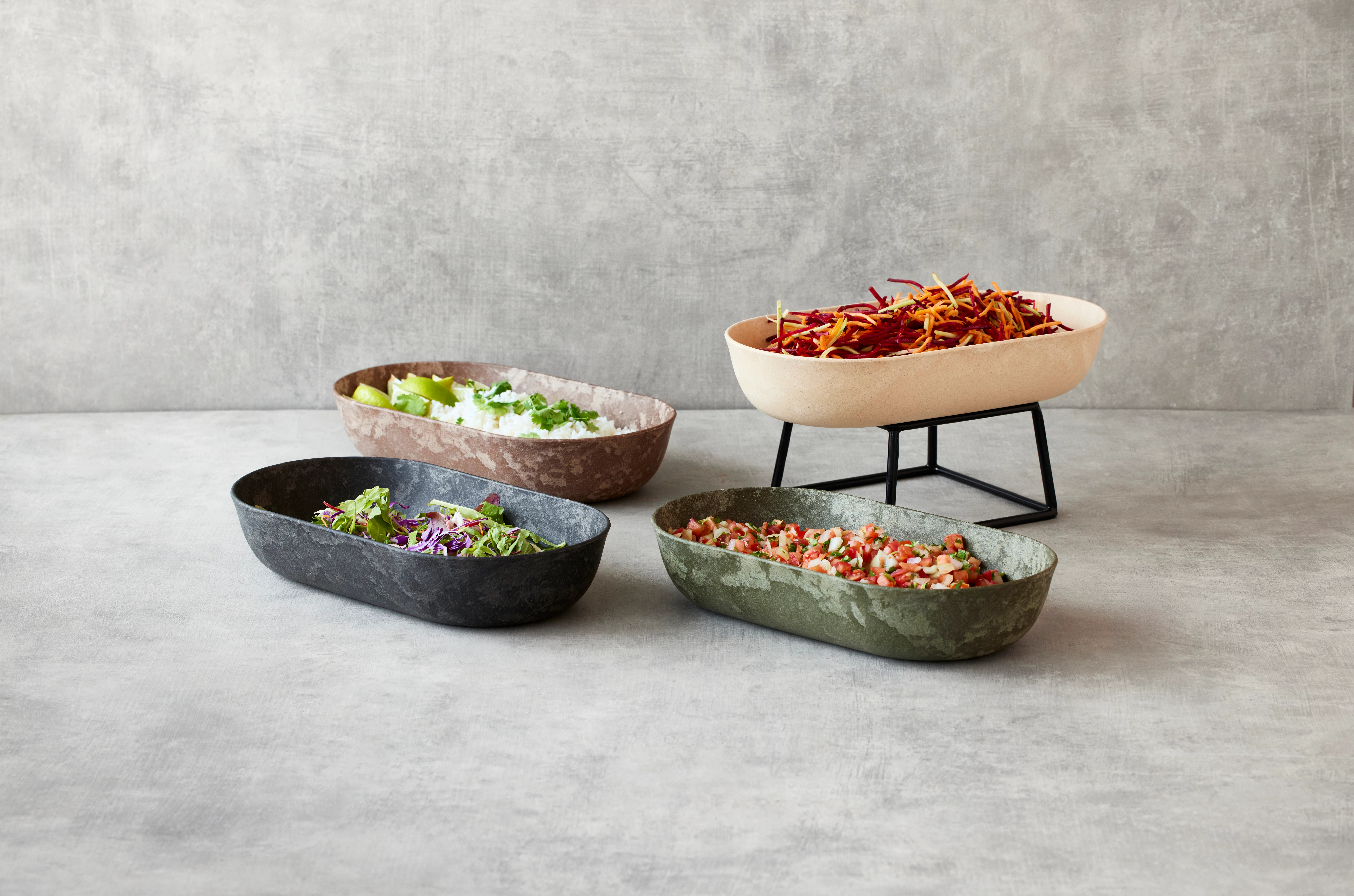 APS opsats, sort, 18 x 18 x H10 cm