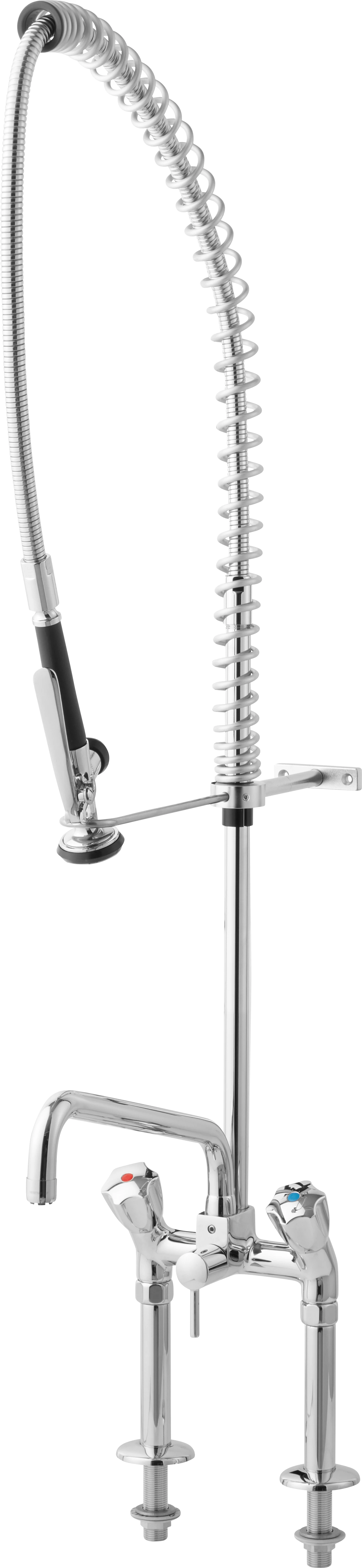 KWC forbruser til bord med 2 greb, to-huls H130 mm