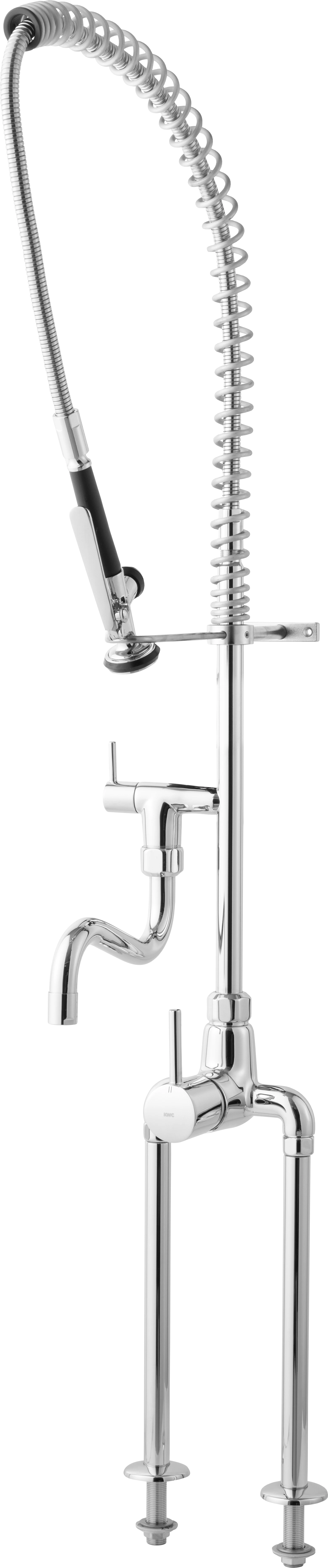 KWC forbruser til bord med S-tud, to-huls