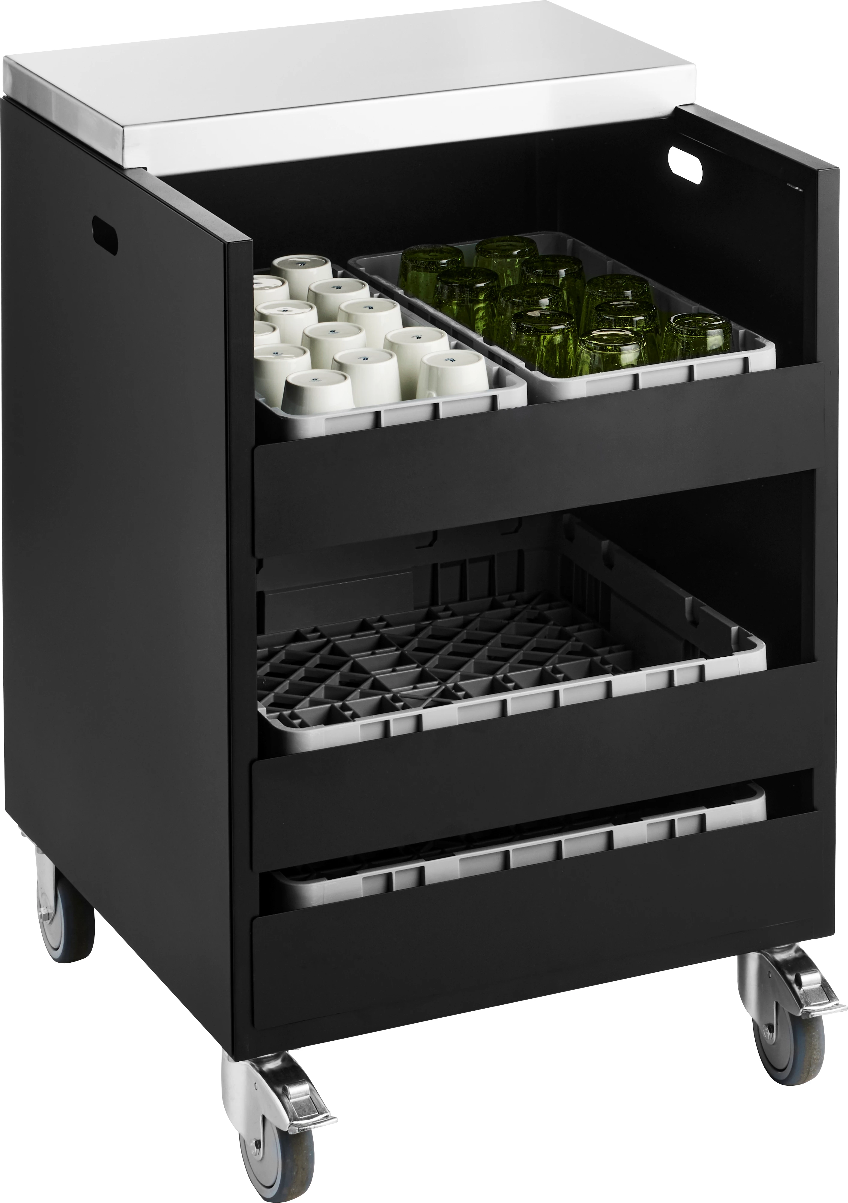 Mist afrydningsvogn, 600 x 640 x H900 mm