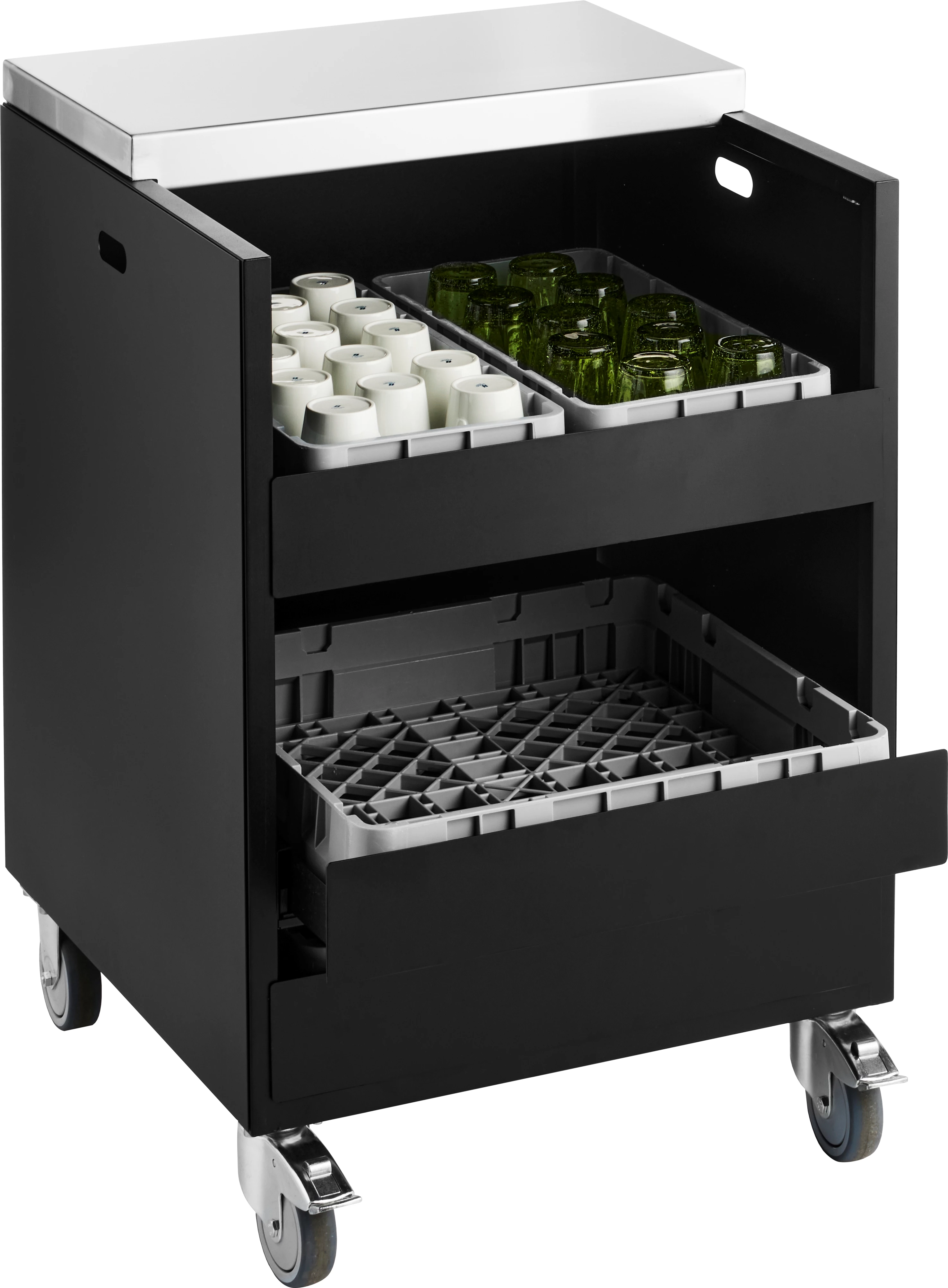 Mist afrydningsvogn, 600 x 640 x H900 mm