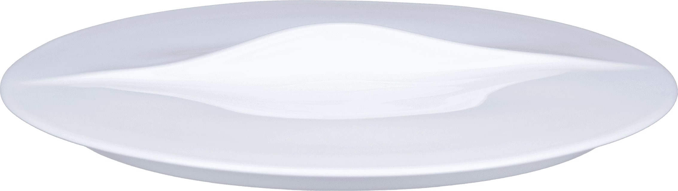 RAK Feelings gourmettallerken med to zoner, ø30 cm