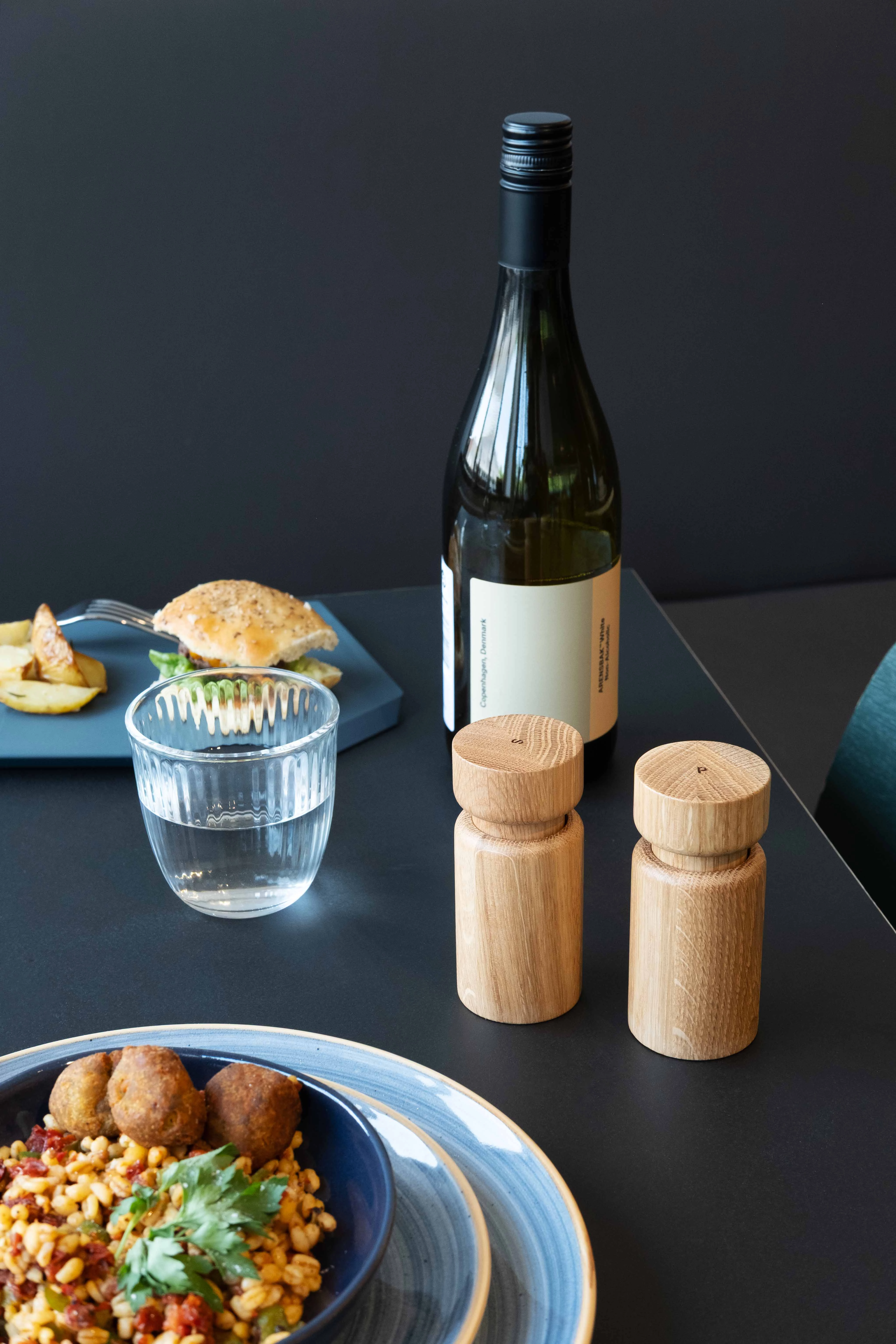 CrushGrind Helsinki saltkværn, lys eg, H11 cm