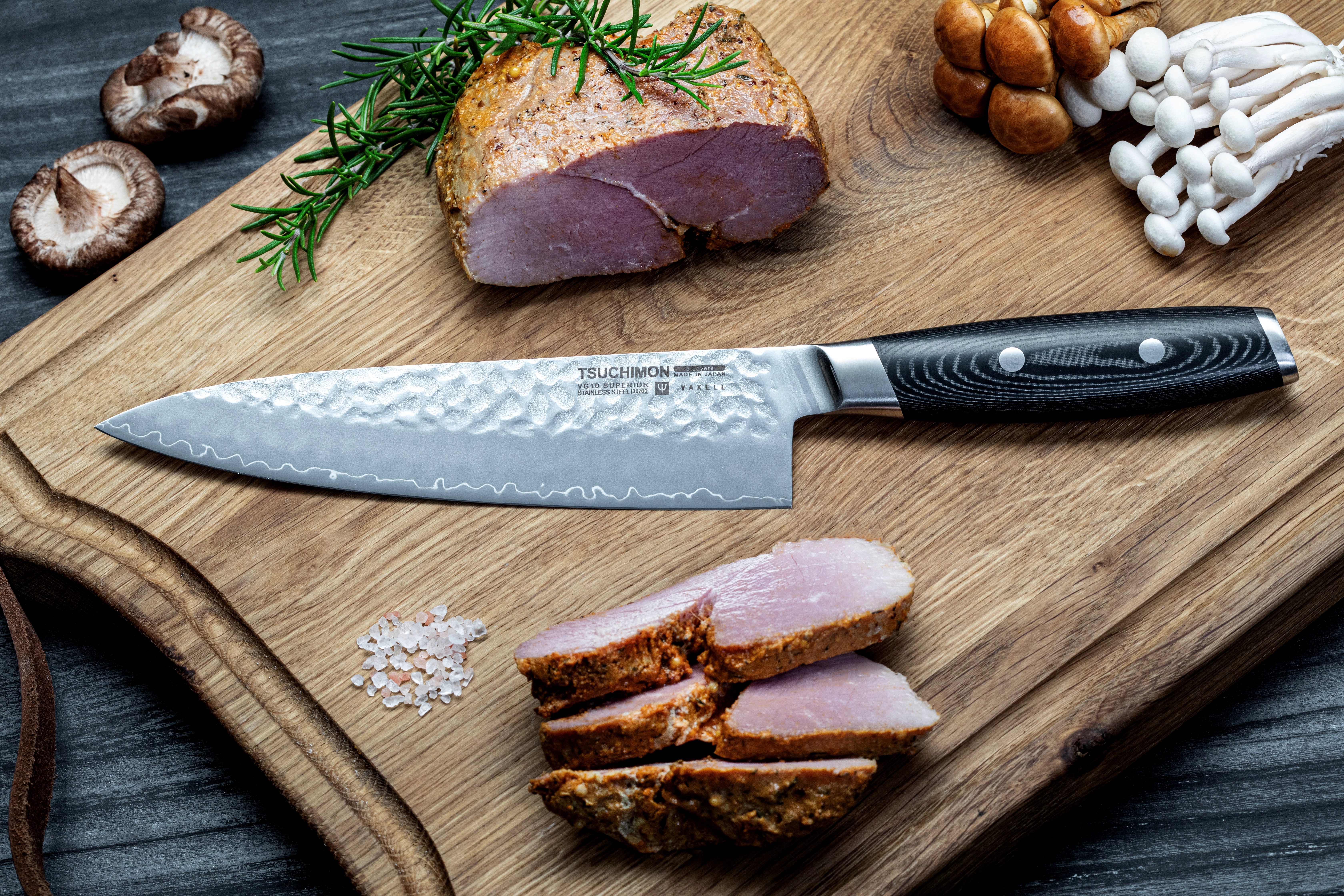 Yaxell Tsuchimon kokkekniv, 20 cm