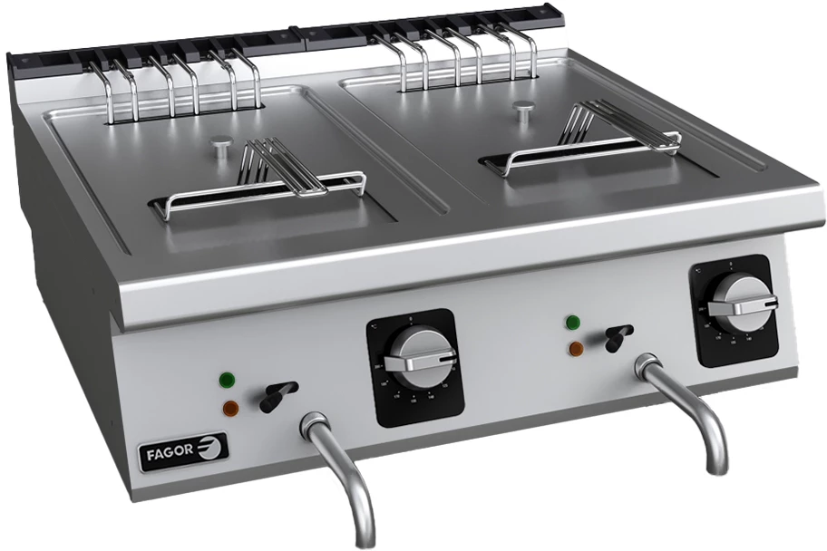 Fagor F-E7208 friture, bordmodel, 2 x 8 ltr.