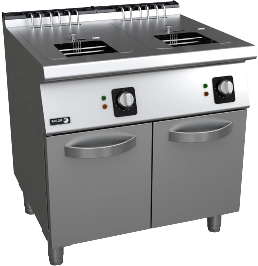 Fagor F-E7215 friture, gulvmodel, 2 x 15 ltr.
