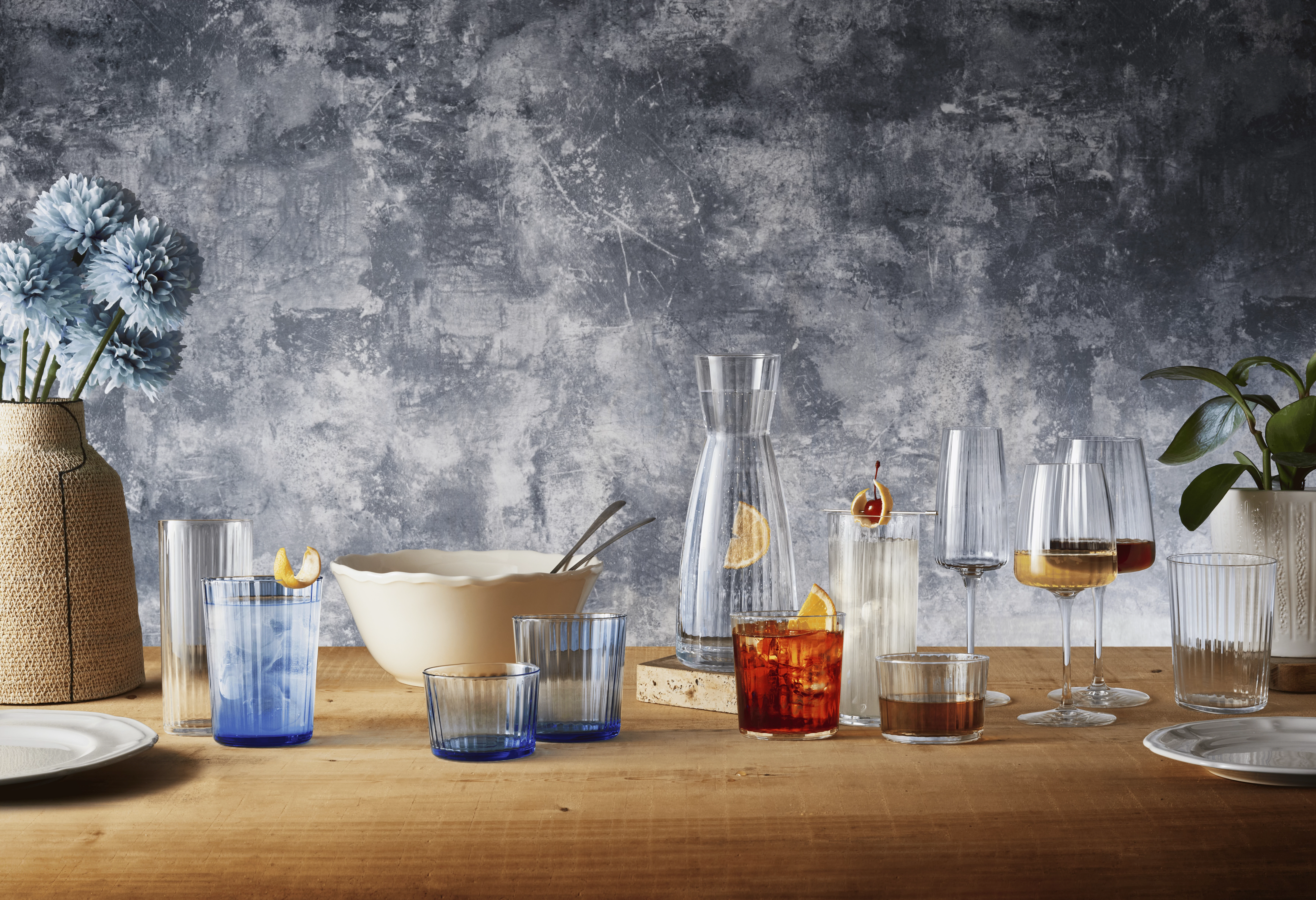 Bormioli Exclusiva skål, 143 cl, ø18 cm