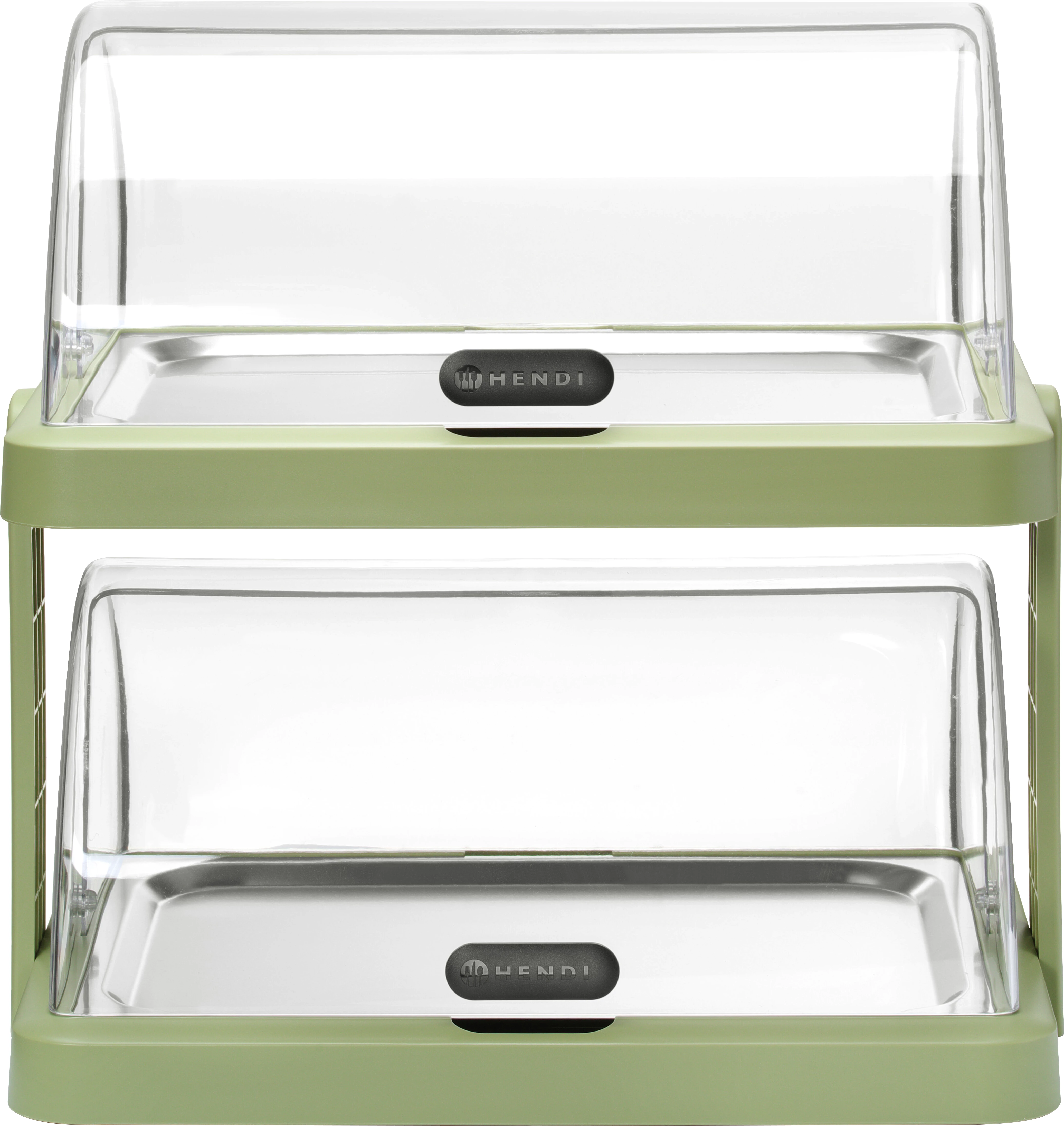 Hendi Uniq dobbelt køleplade med rullelåg, grøn
