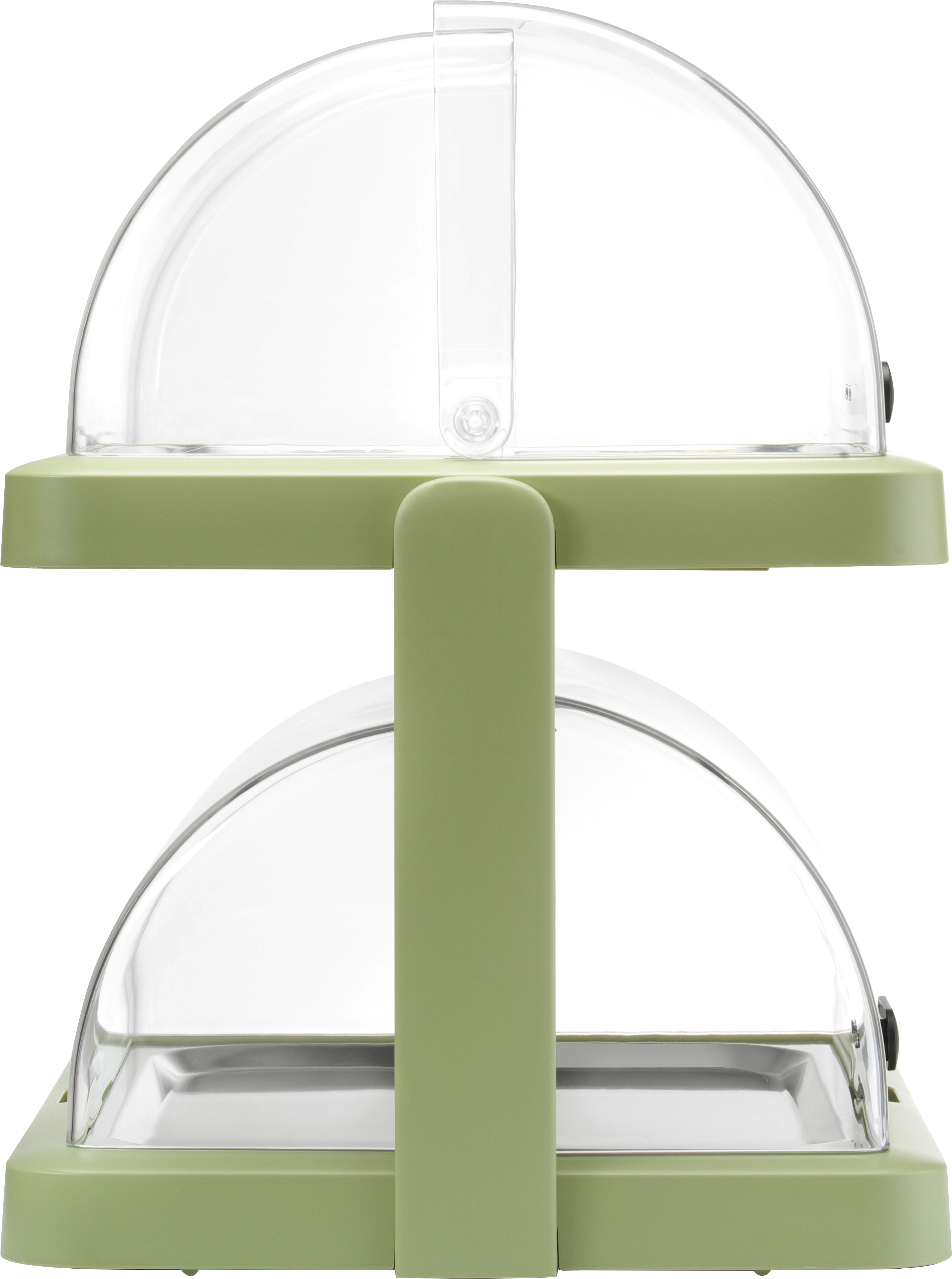 Hendi Uniq dobbelt køleplade med rullelåg, grøn