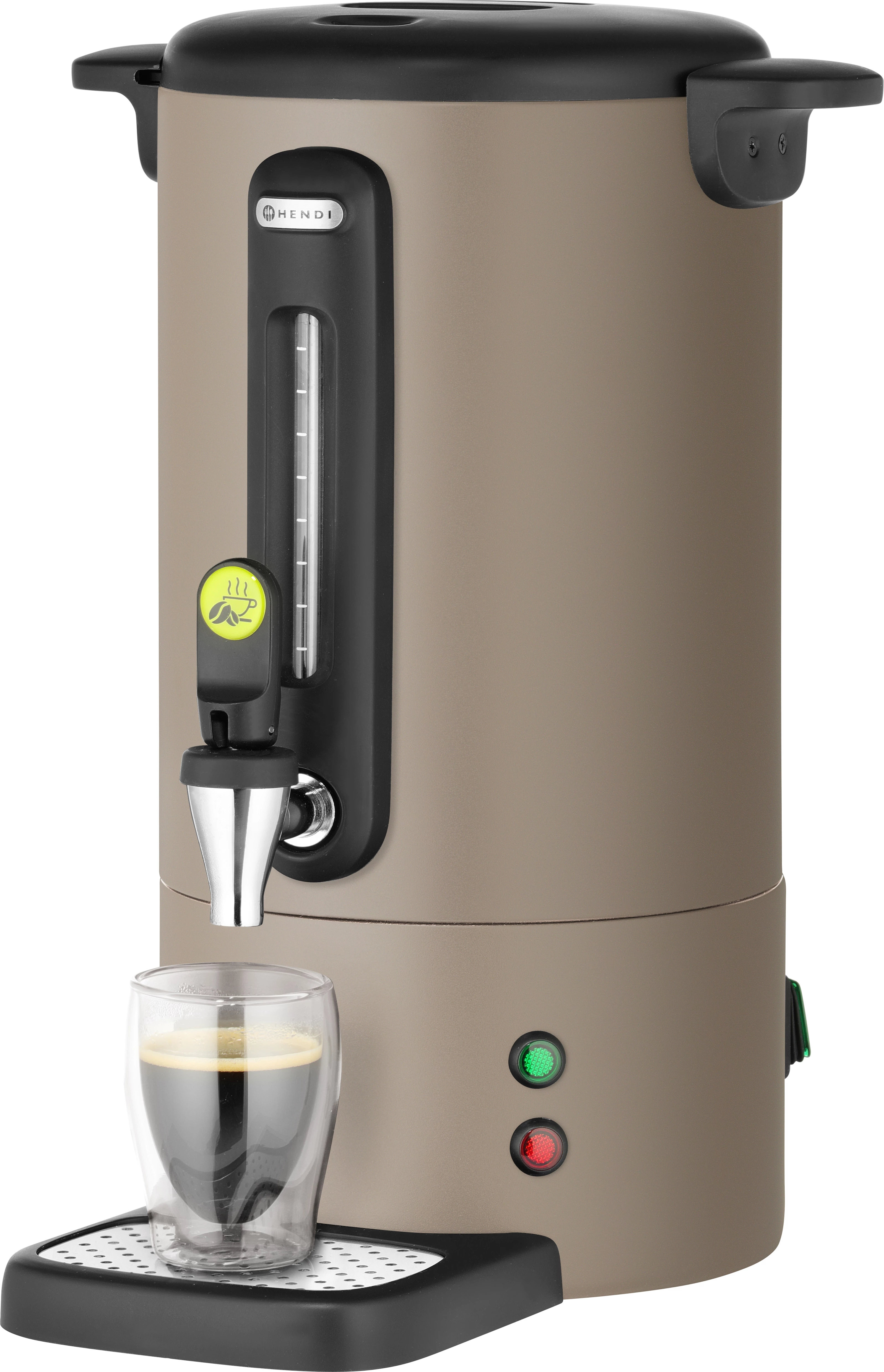 Hendi Uniq percolator, taupe, 7 ltr.