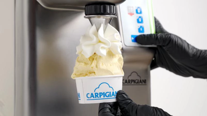 Carpigiani Nuvia flødeskumsmaskine