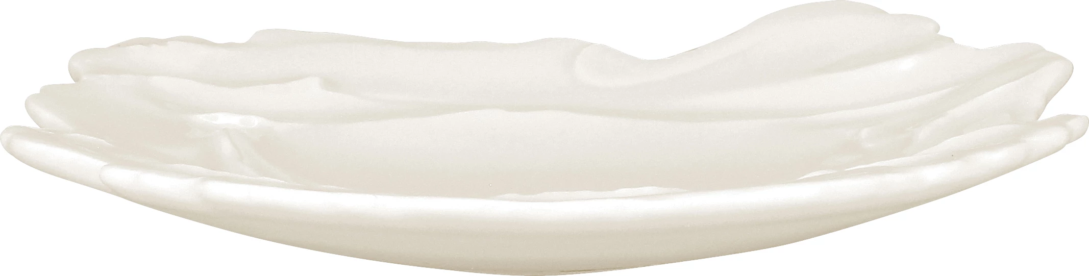 RAK Sketches bølget tallerken med fane, 20,6 x 16,7 cm