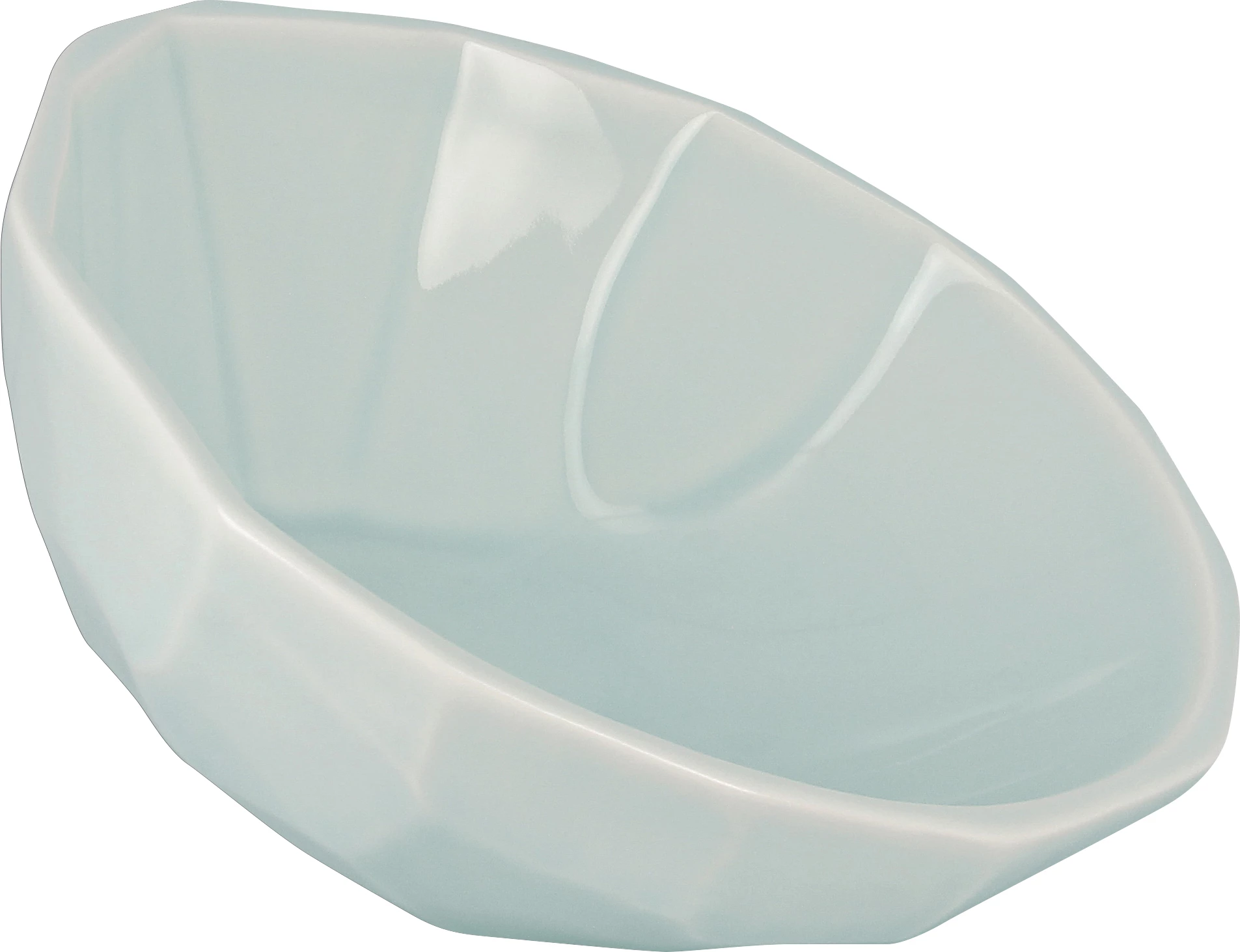 RAK Sketches skrå skål, lyseblå, 20 x 19 cm