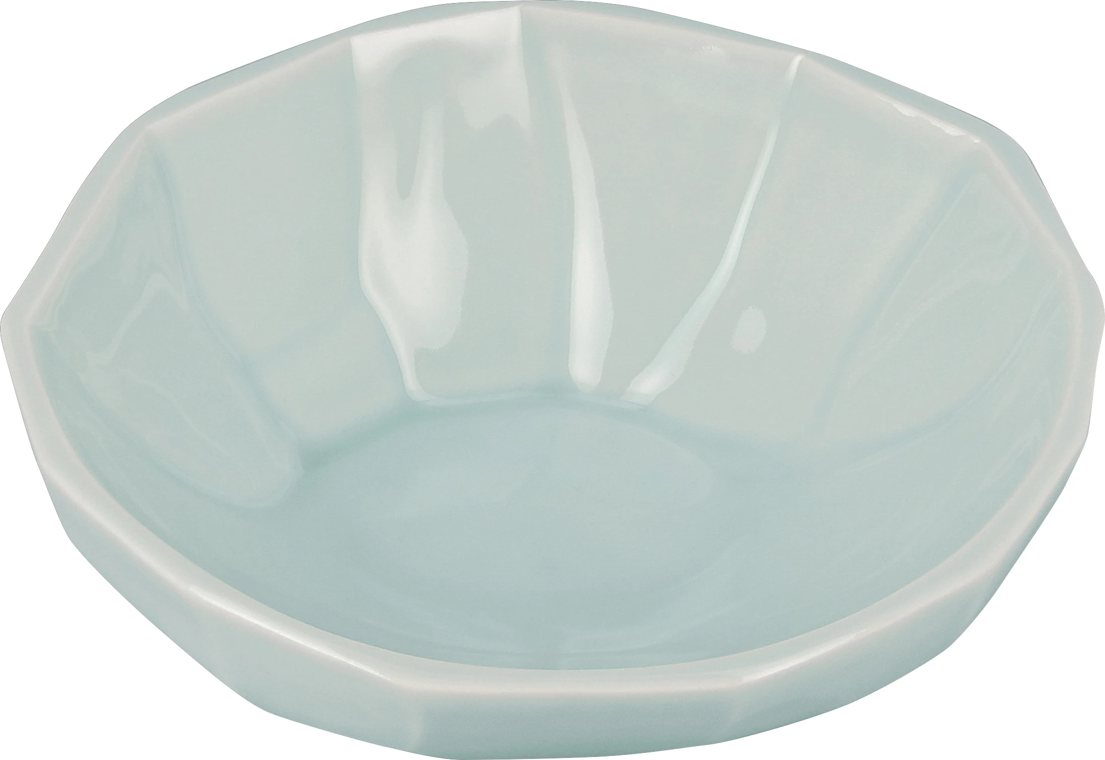 RAK Sketches skrå skål, lyseblå, 20 x 19 cm