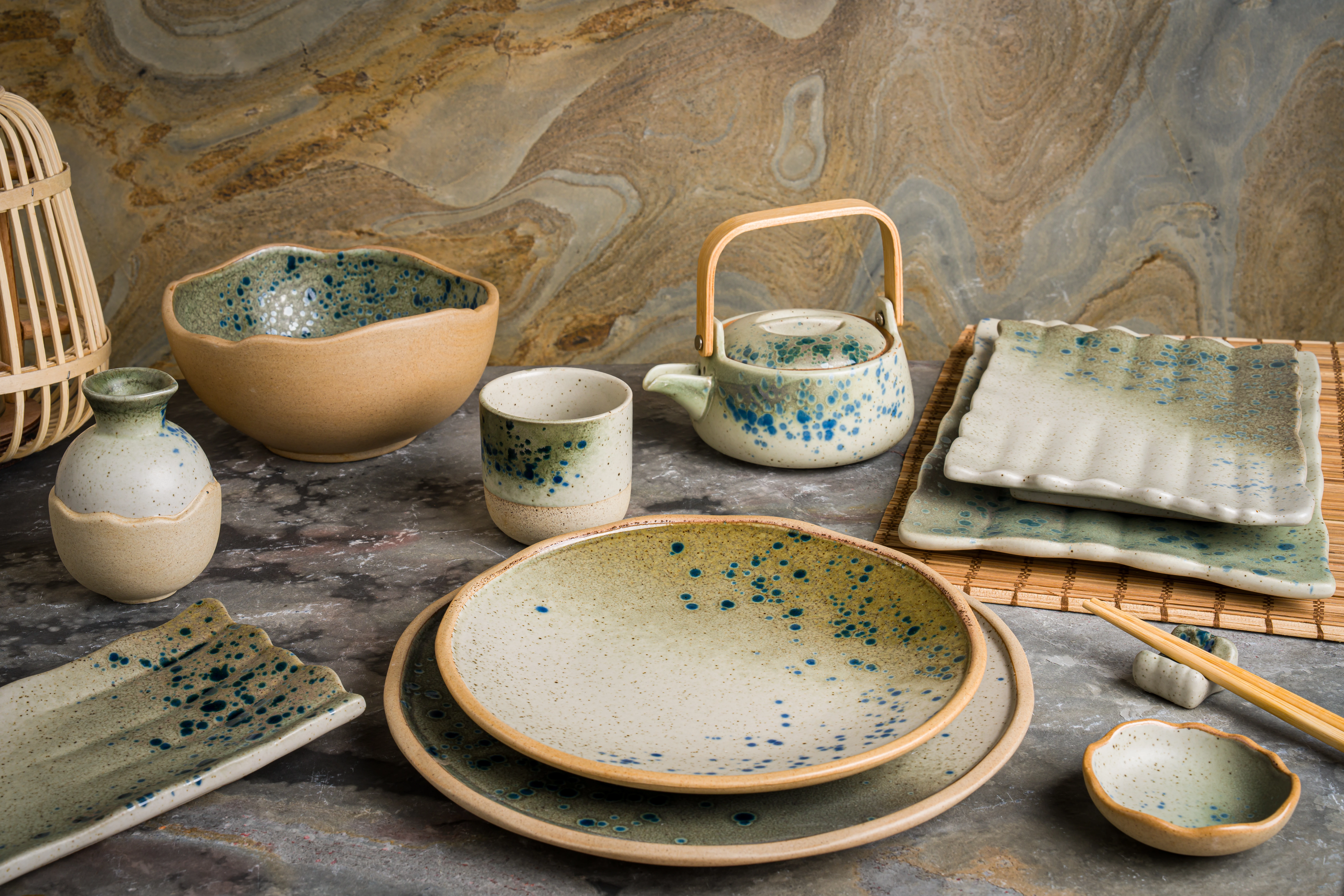 Bonna Gaia skål, sand/nistret, 3,5 cl, ø7 cm