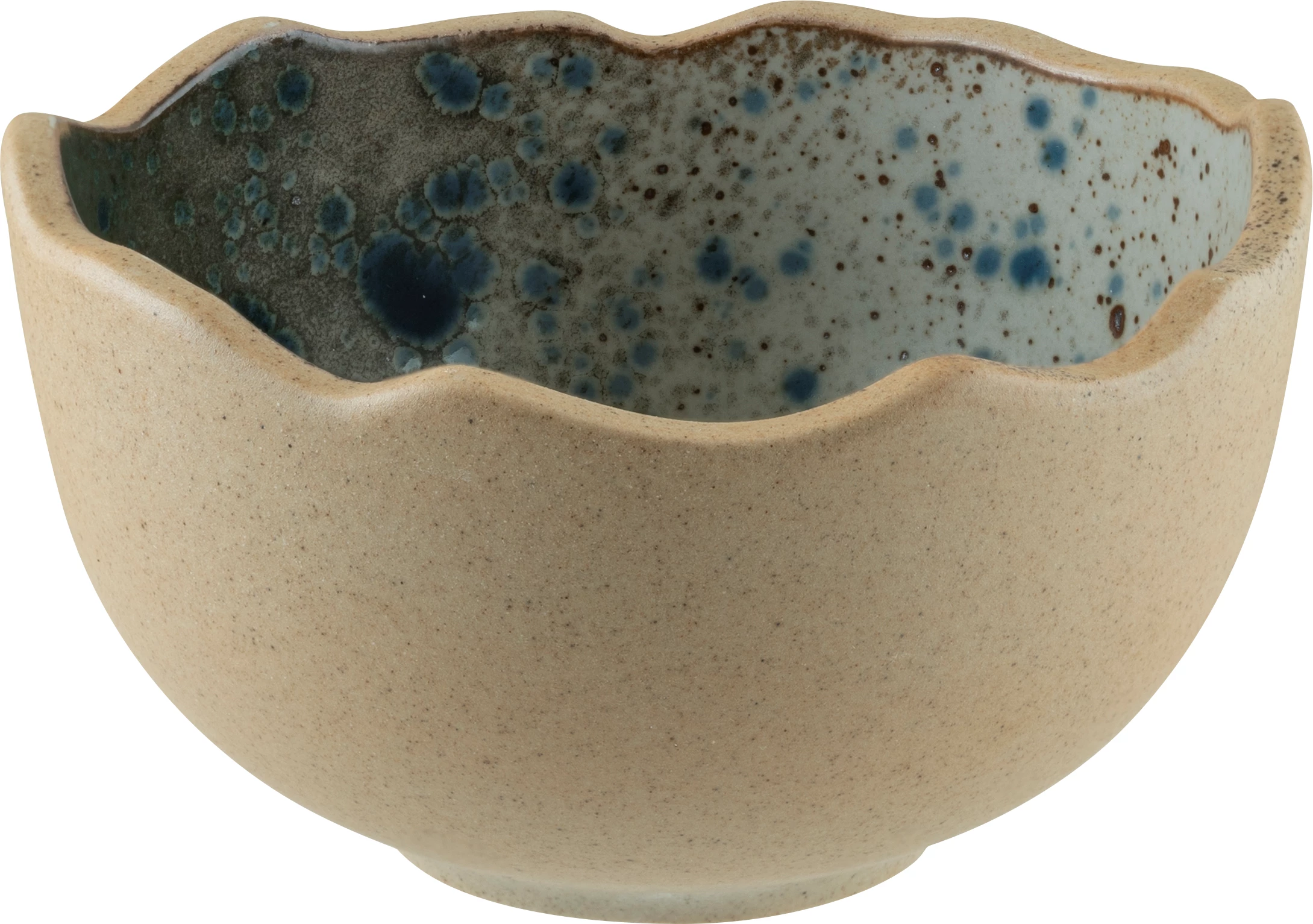 Bonna Gaia skål, grøn/nistret, 27 cl, ø11 cm