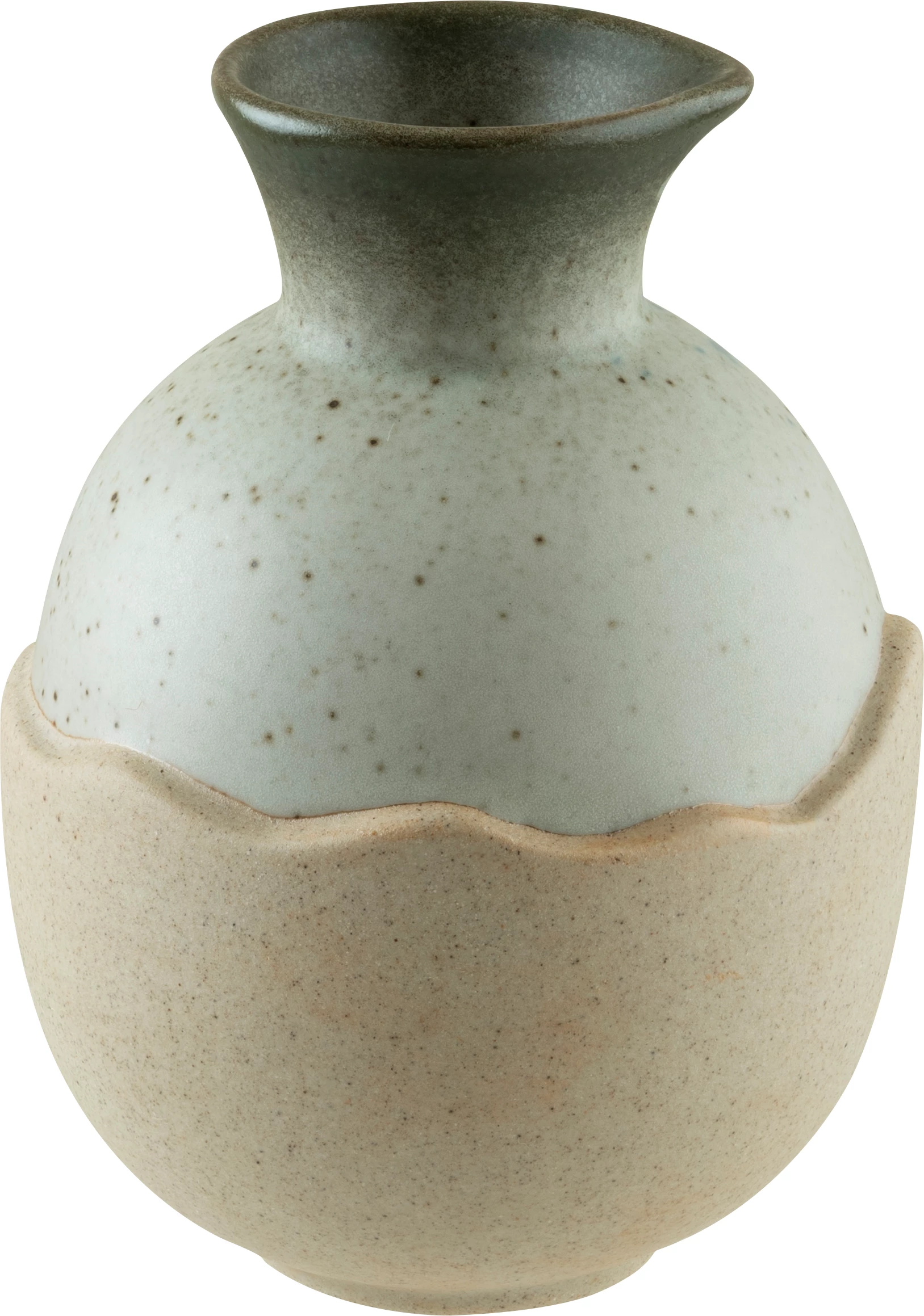 Bonna Gaia kande, sand/grøn/nistret, 37 cl