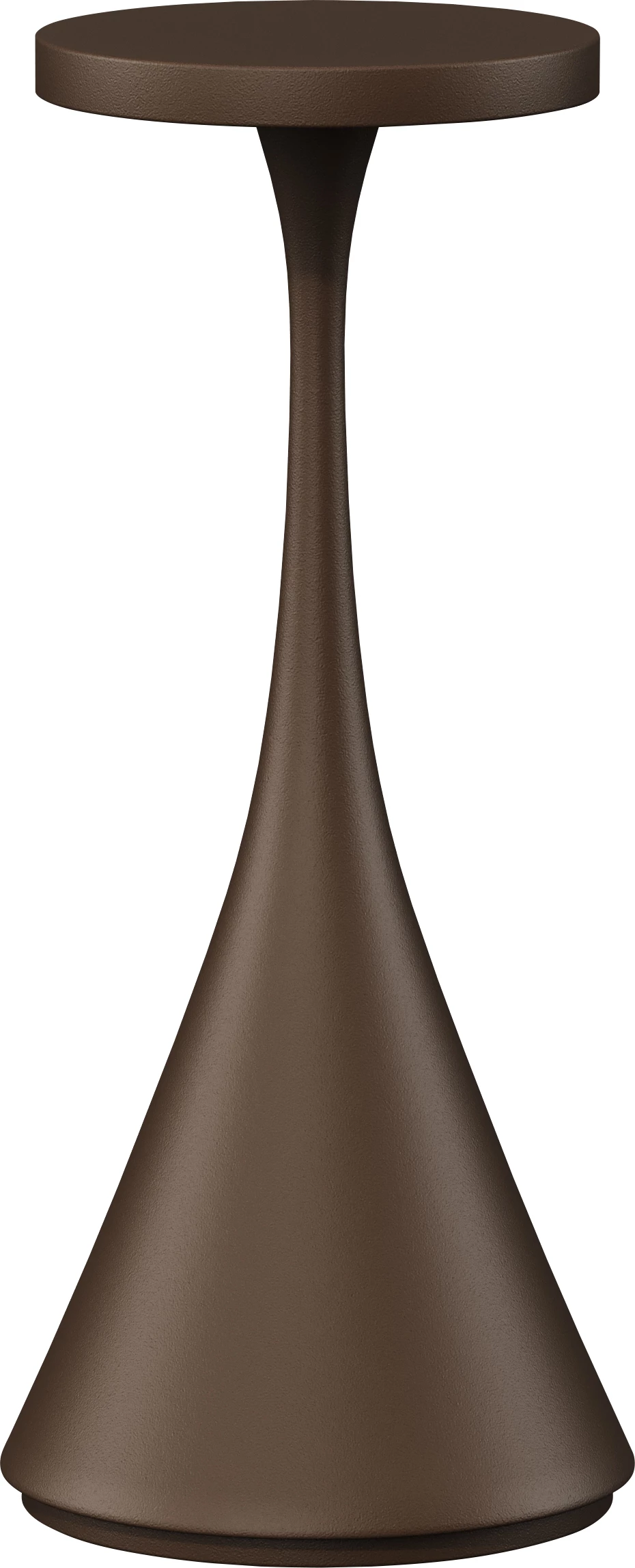 Qoozii Bora lampe, corten, H20 cm