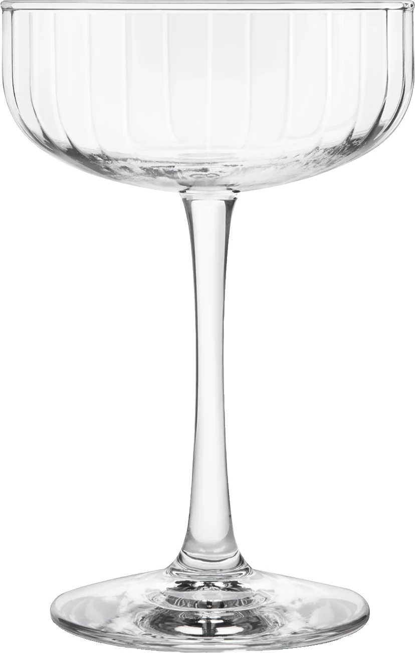 Libbey Linear coupe champagneskål, 25,1 cl, H15,5 cm