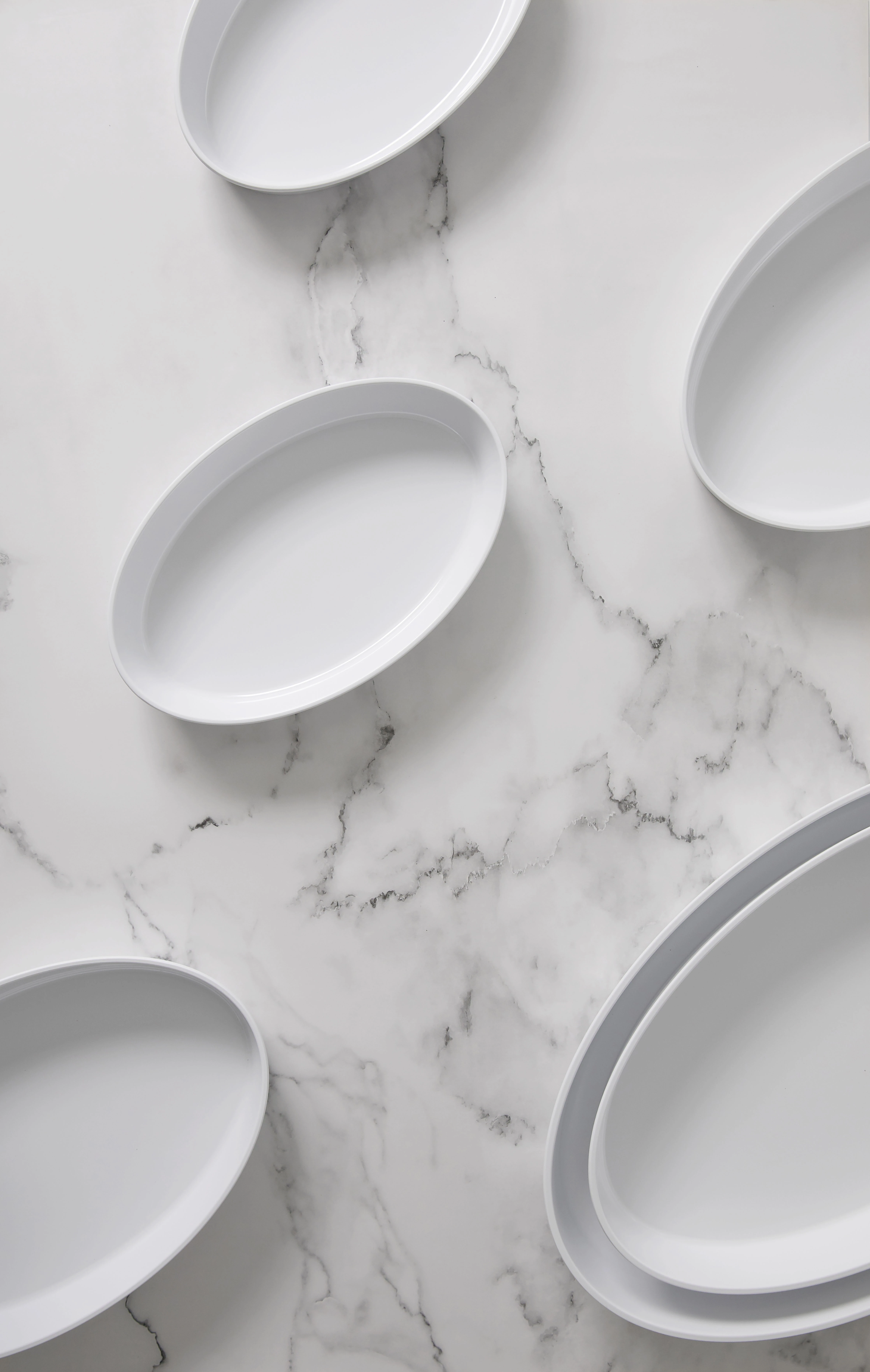 Tognana ovalt fad, melamin, 34 x 21 cm