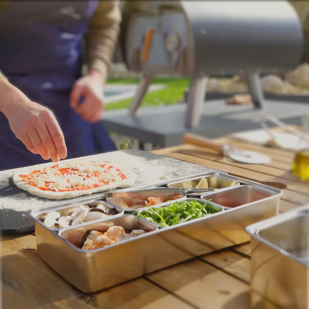 Louis Tellier garnitureboks med 6 beholdere