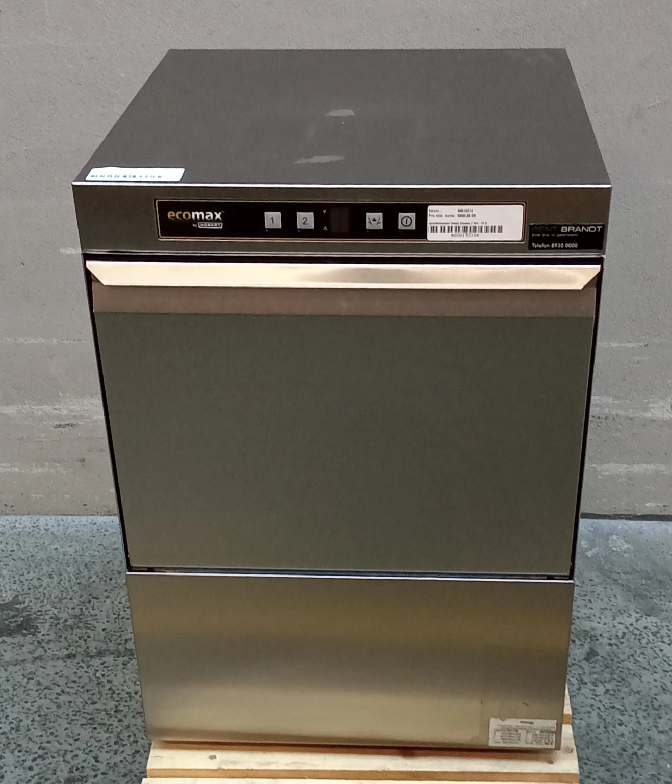 Hobart opvaskemaskine Hobart Ecomax F 504-12 B