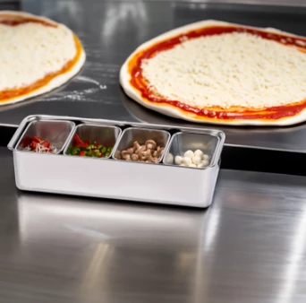 Louis Tellier garnitureboks med 4 beholdere