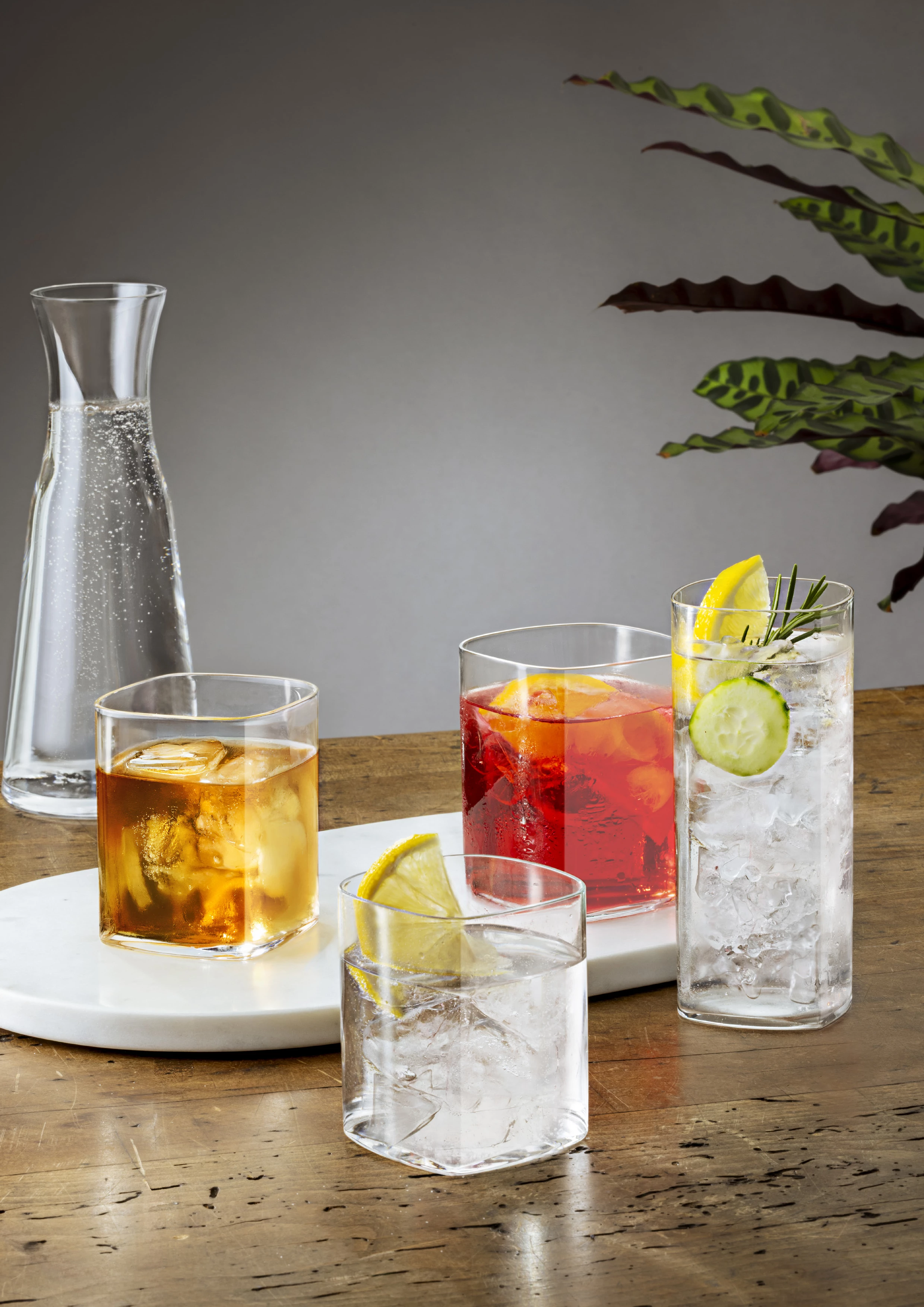 Luigi Bormioli Top Class Square drikkeglas, 28,5 cl