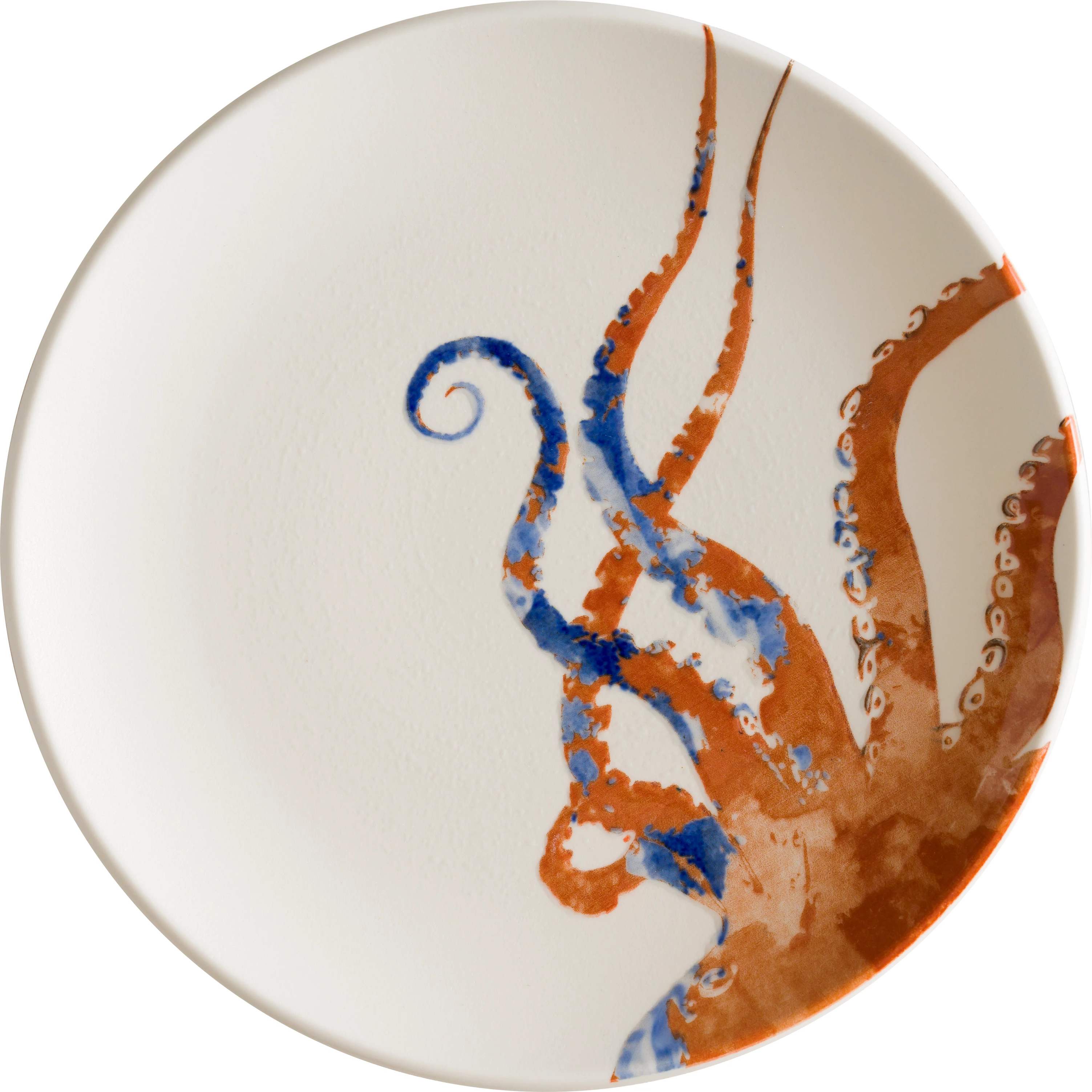 Bonna Aquelis Octopus tallerken uden fane, ø25 cm