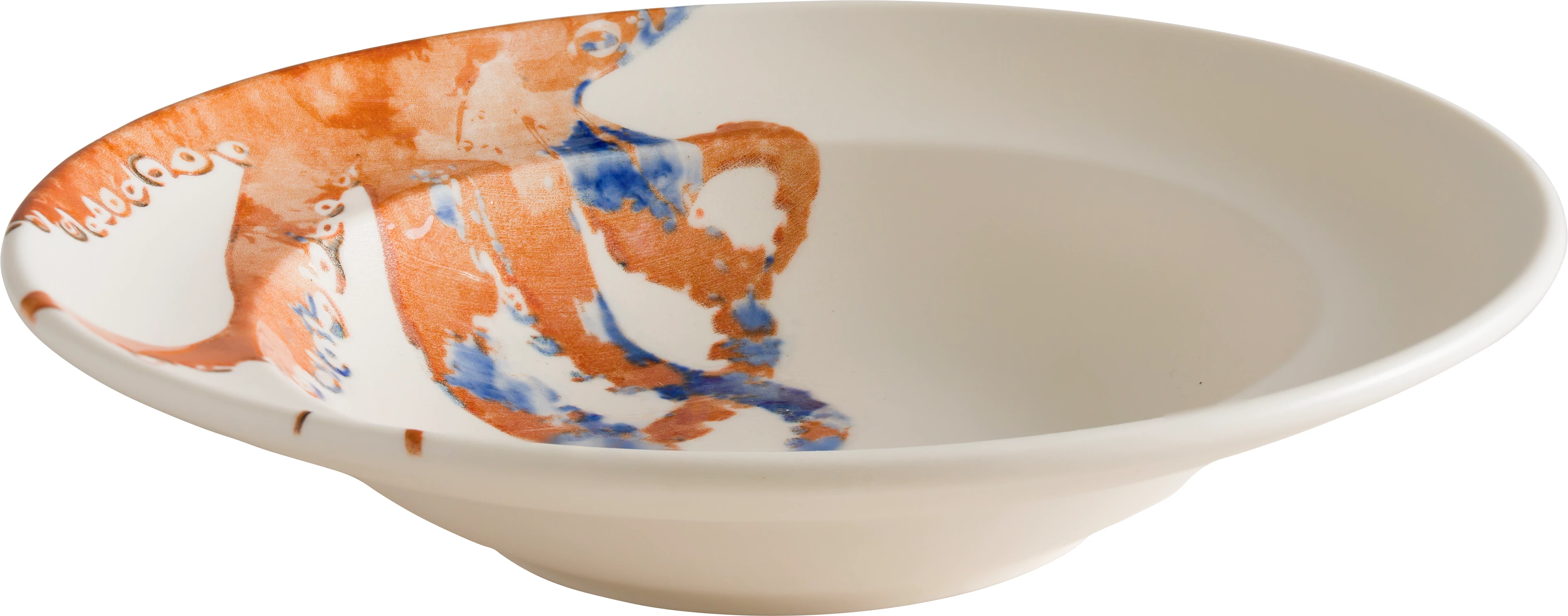 Bonna Aquelis Octopus dyb tallerken, ø24 cm