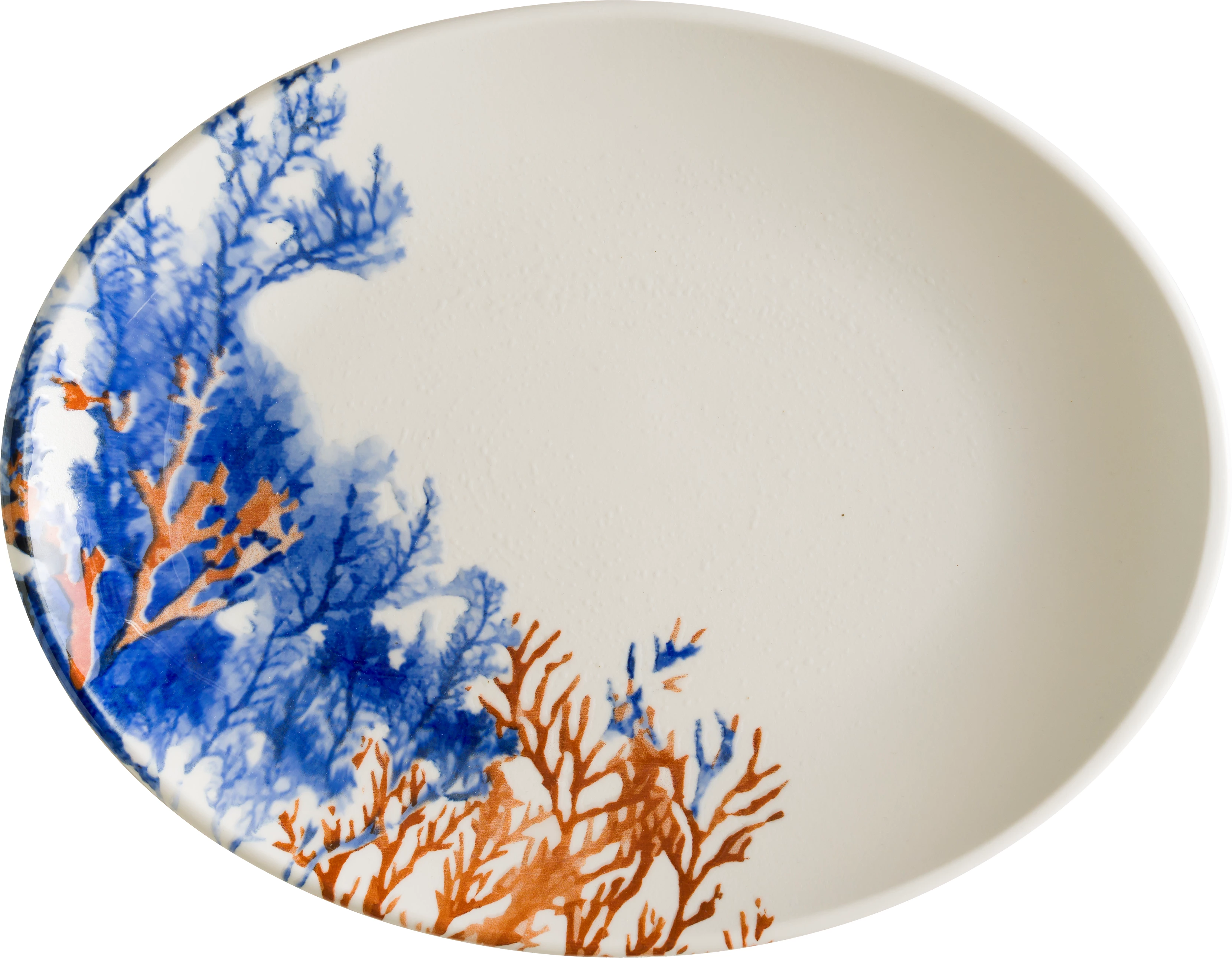 Bonna Aquelis oval tallerken uden fane, 36 x 28 cm