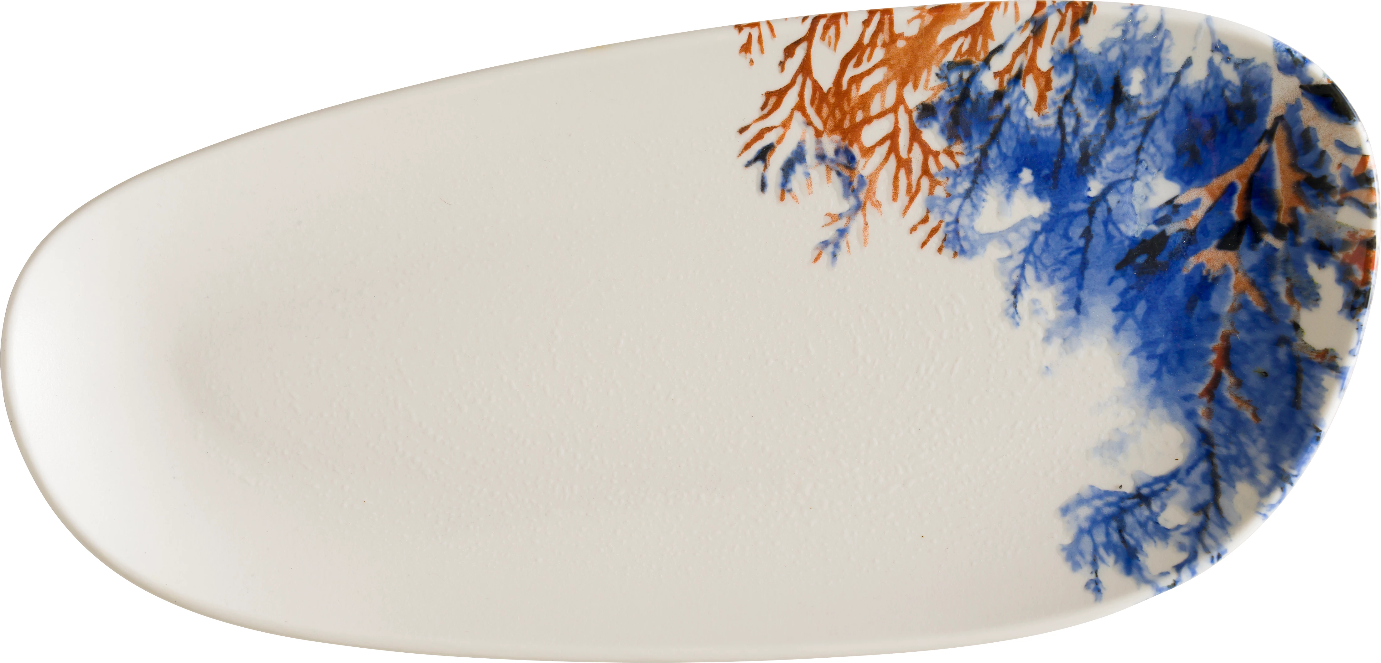 Bonna Aquelis oval tallerken uden fane, 36 x 16,8 cm
