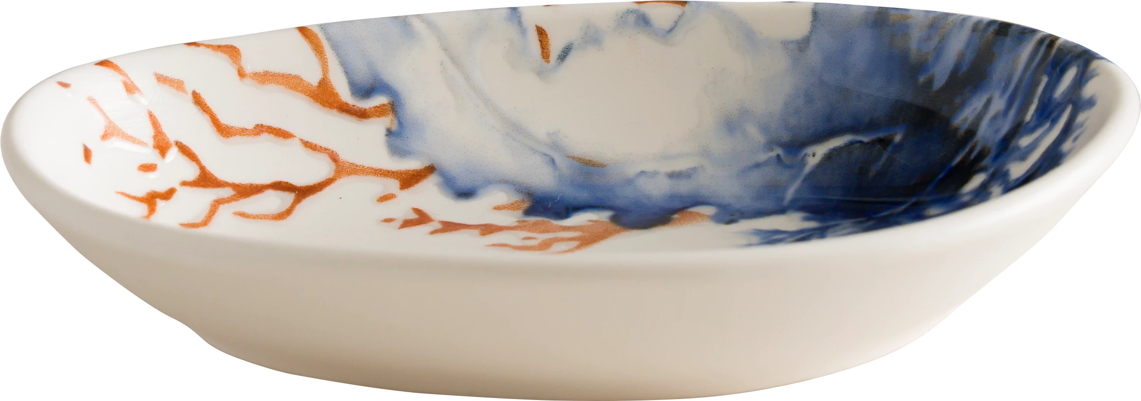 Bonna Aquelis oval tallerken uden fane, 15 x 8,5 cm