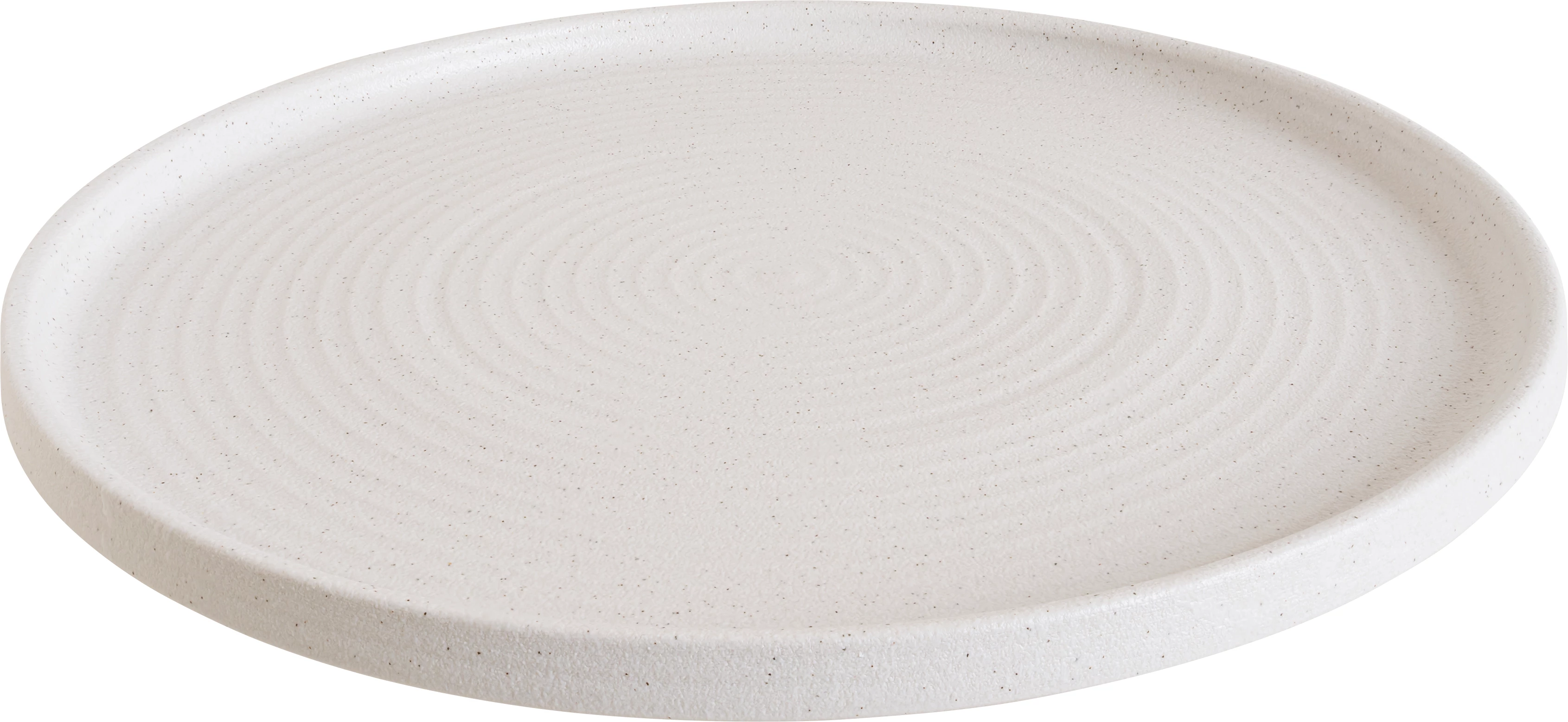 Bonna Liora tallerken, råhvid, ø16 cm