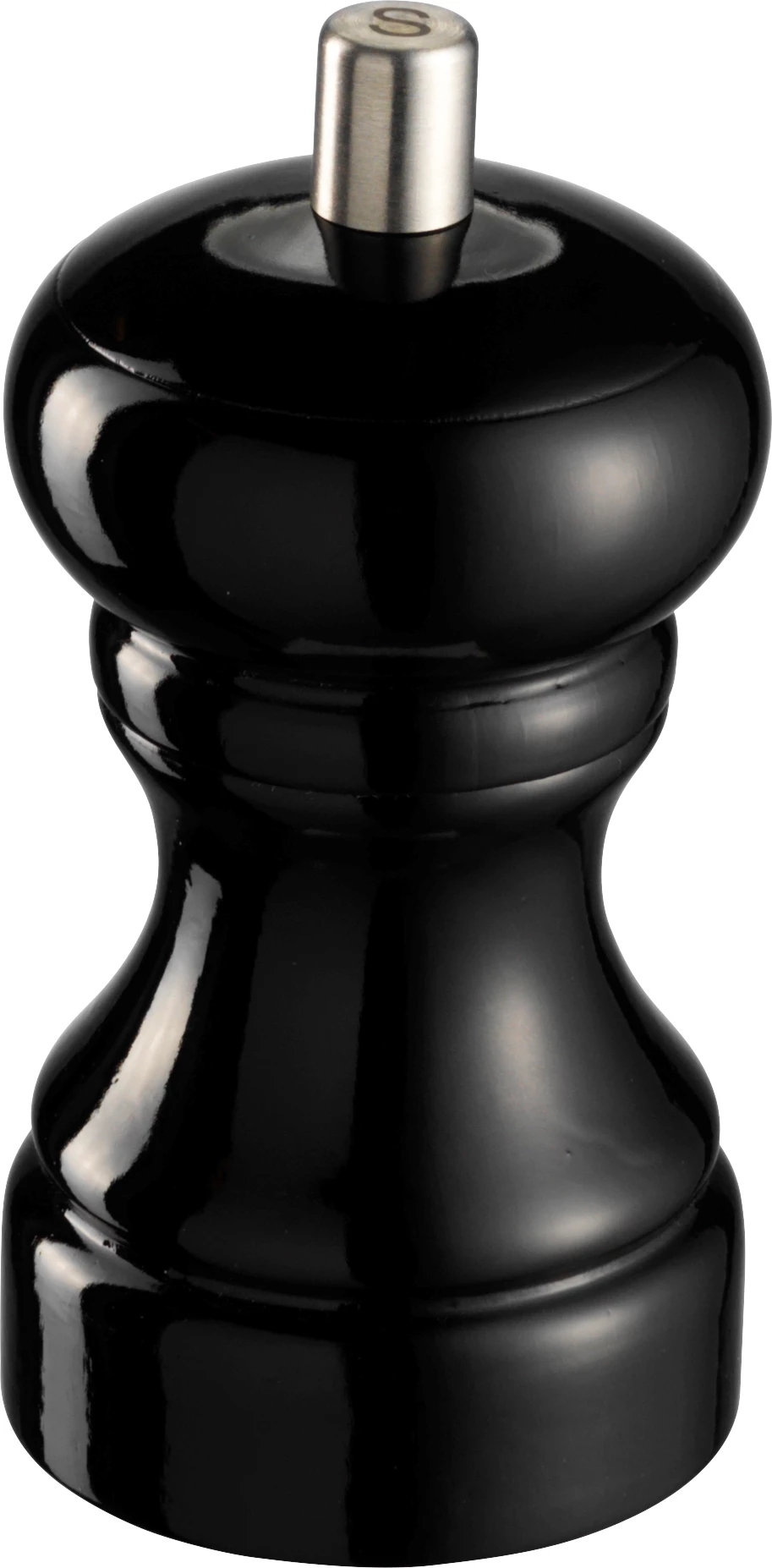 Destino saltkværn, sort lak, H10 cm