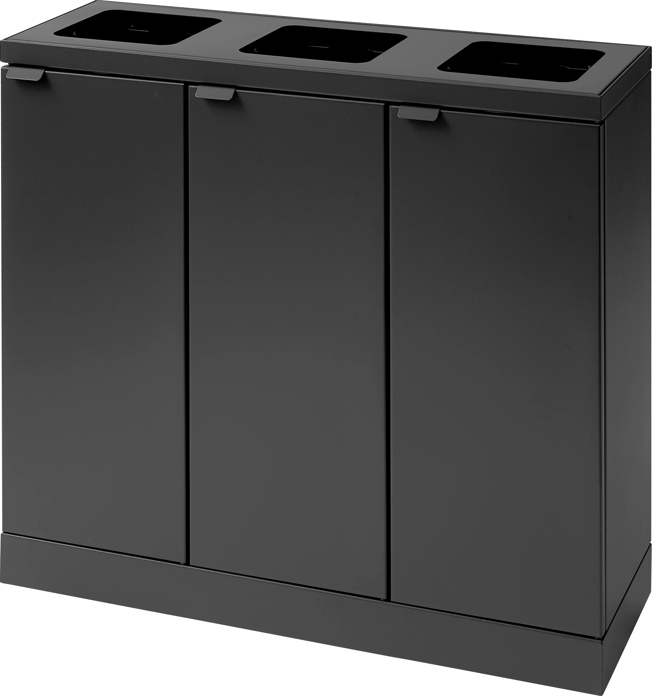 Bica affaldsbeholder uden låg, 3 x 45 ltr.