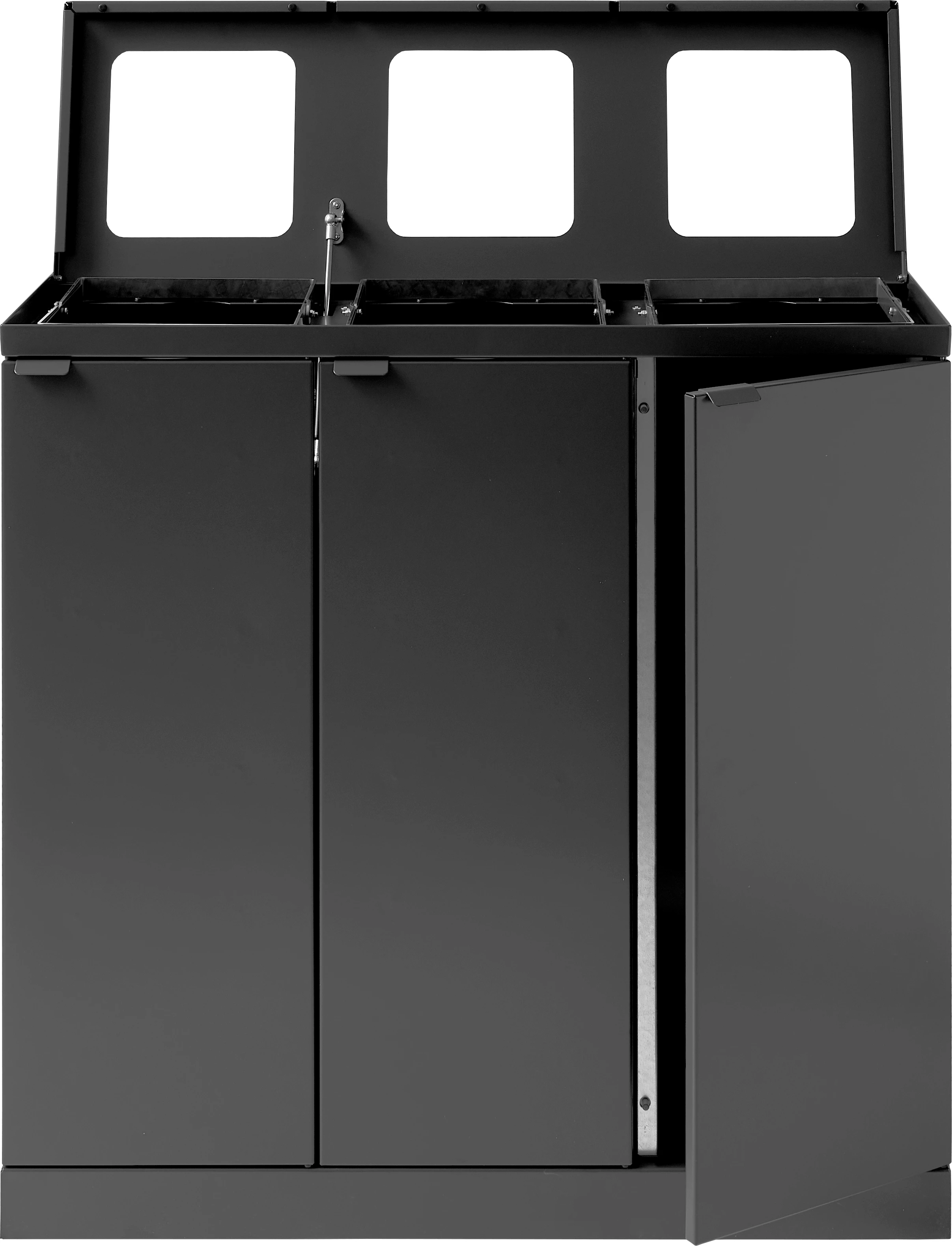 Bica affaldsbeholder uden låg, 3 x 65 ltr.