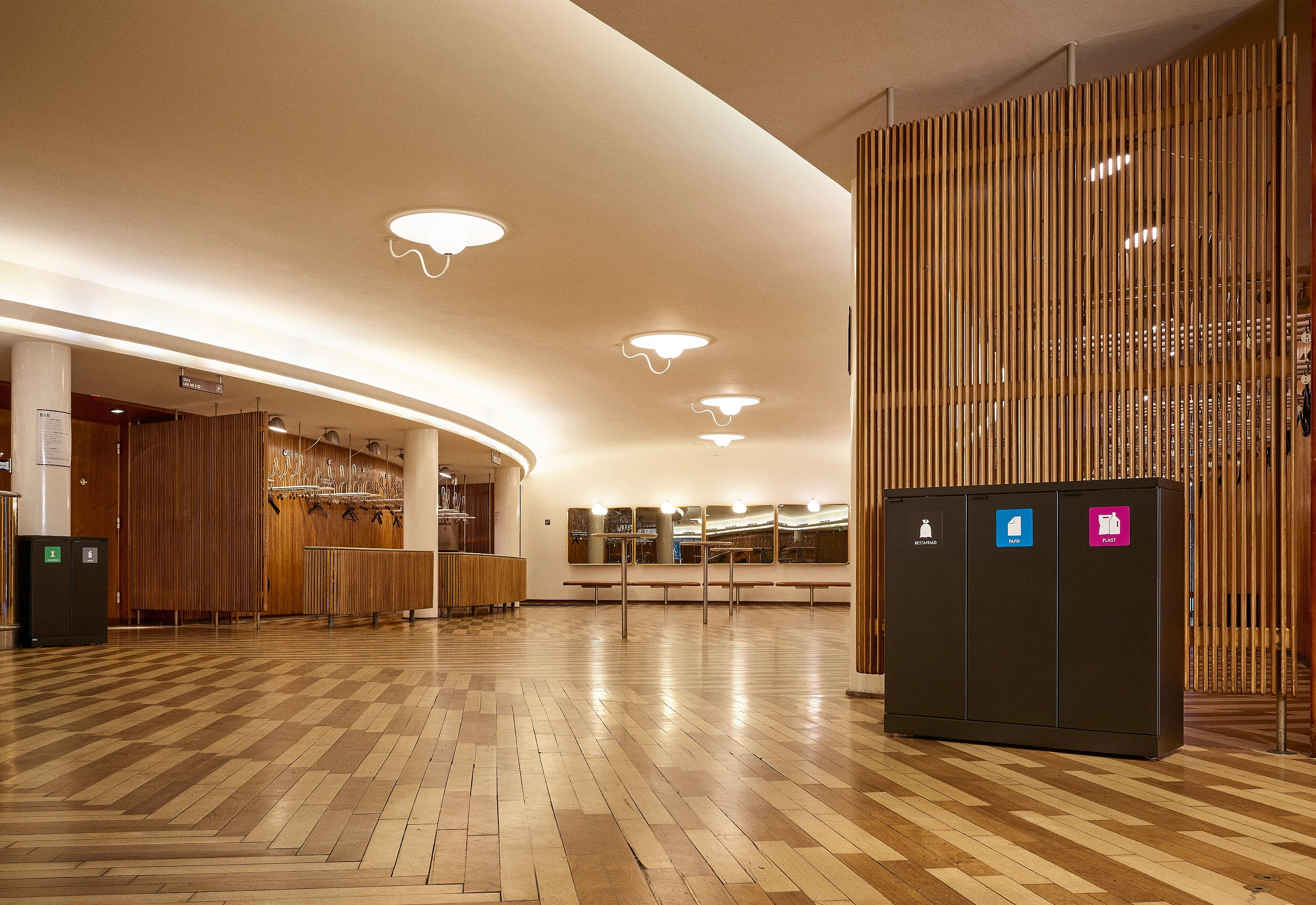 Bica affaldsbeholder uden låg, 3 x 65 ltr.