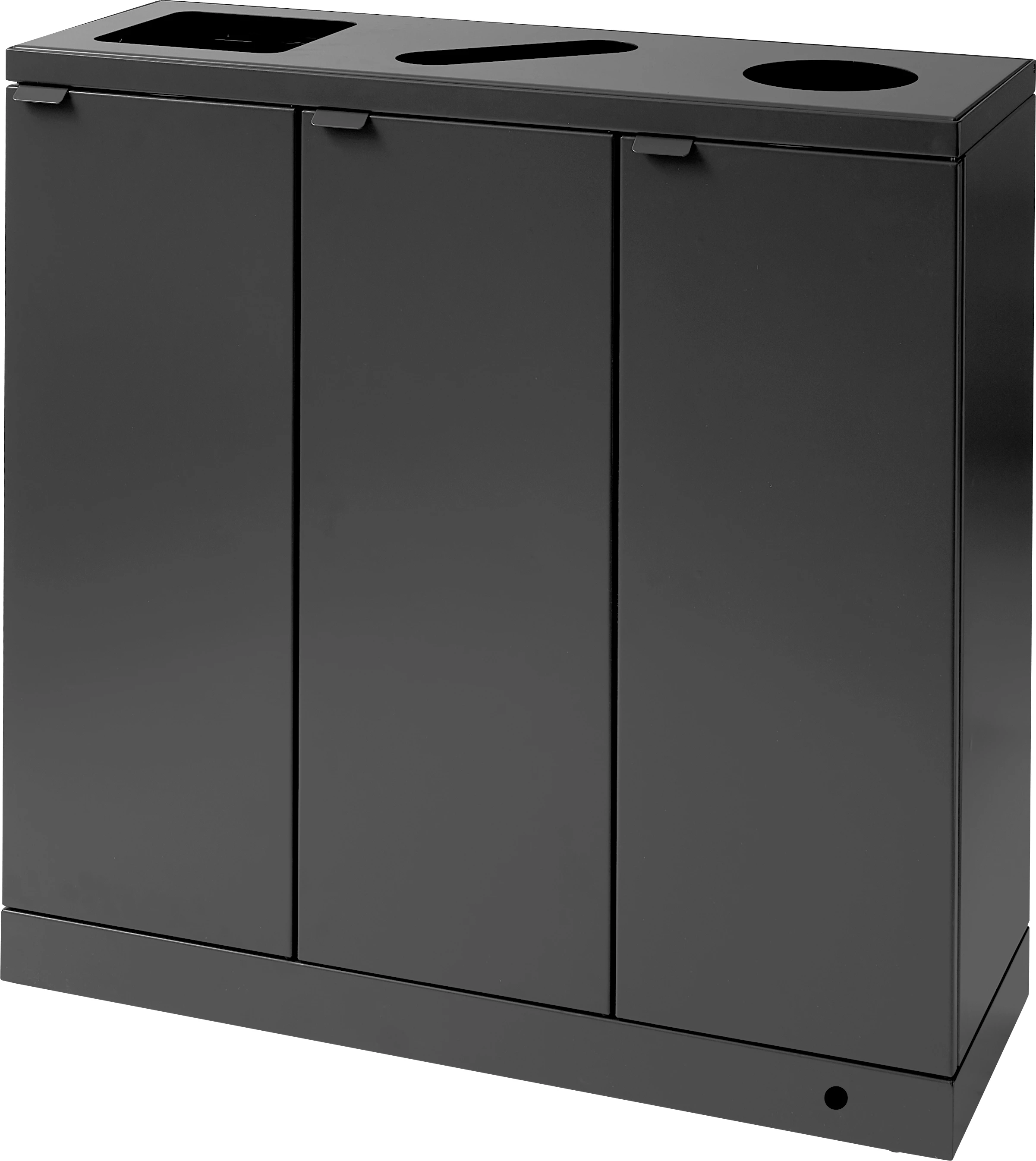 Bica affaldsbeholder uden låg, 3 x 65 ltr.