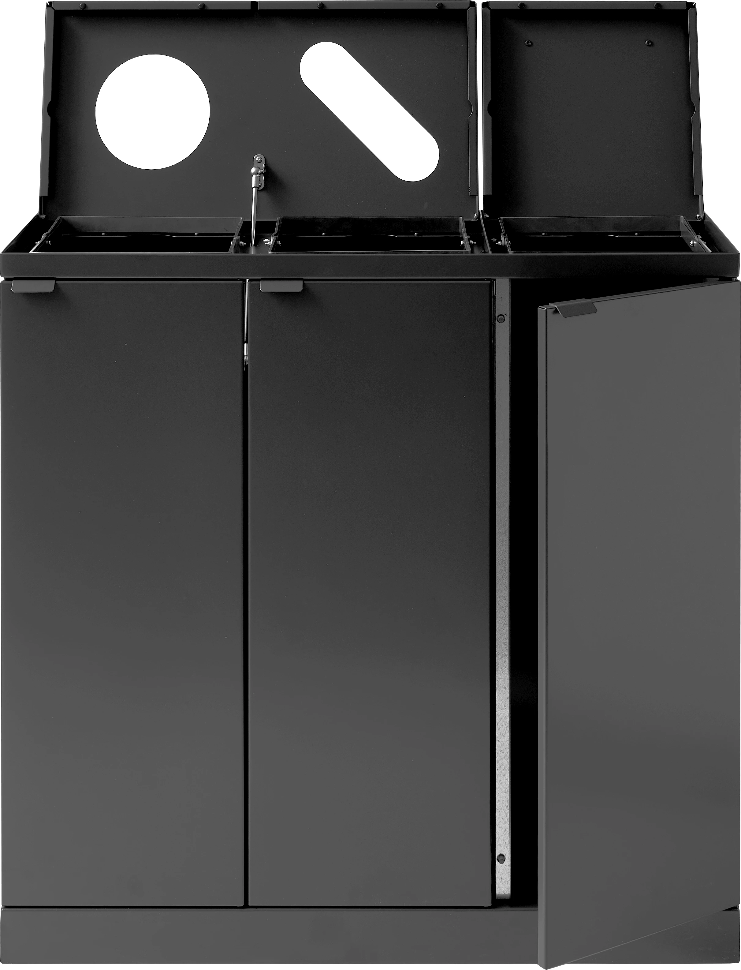 Bica affaldsbeholder, 3 x 65 ltr.