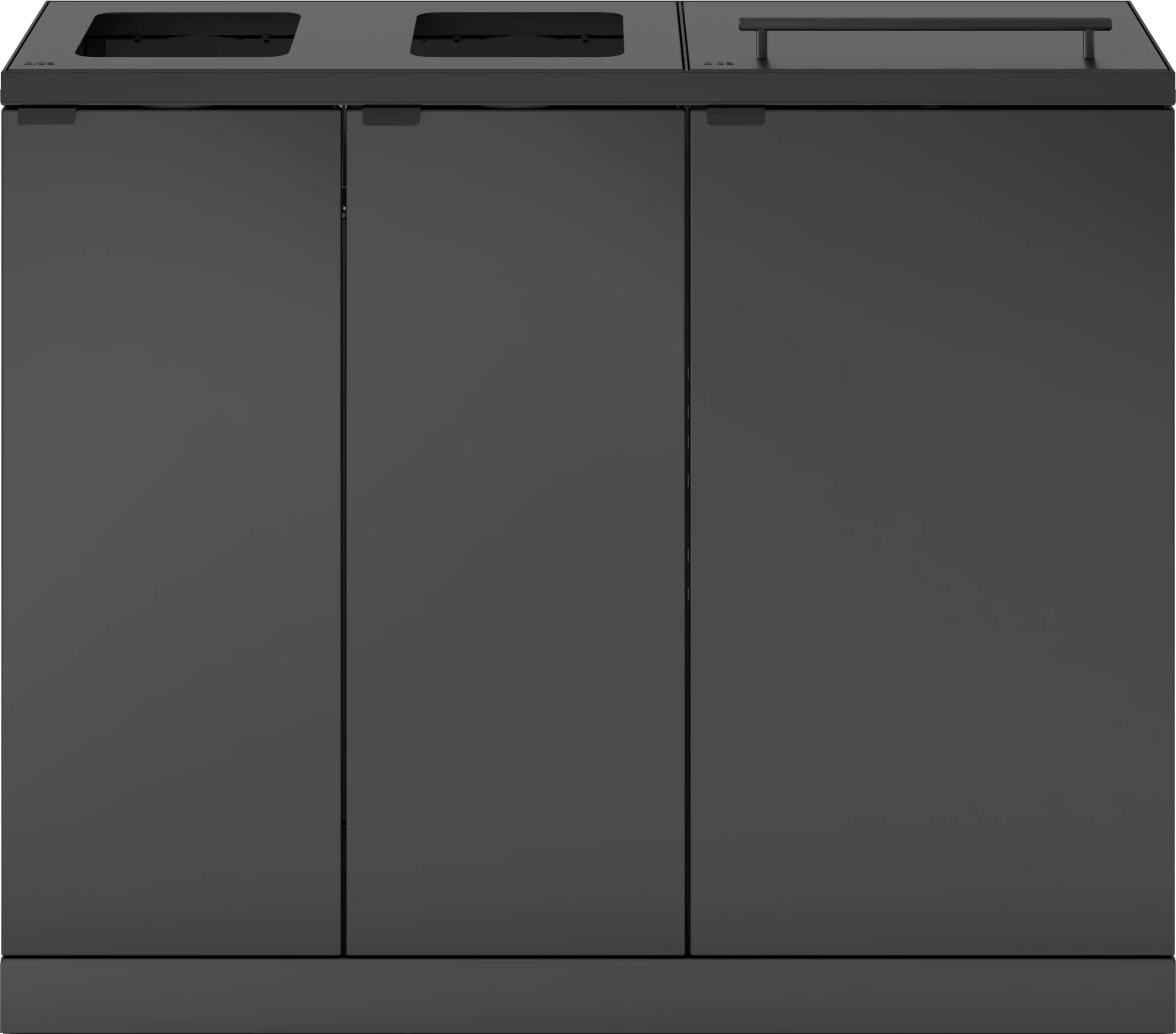 Bica affaldsbeholder, 2 x 65 ltr. og 2 x45 ltr.