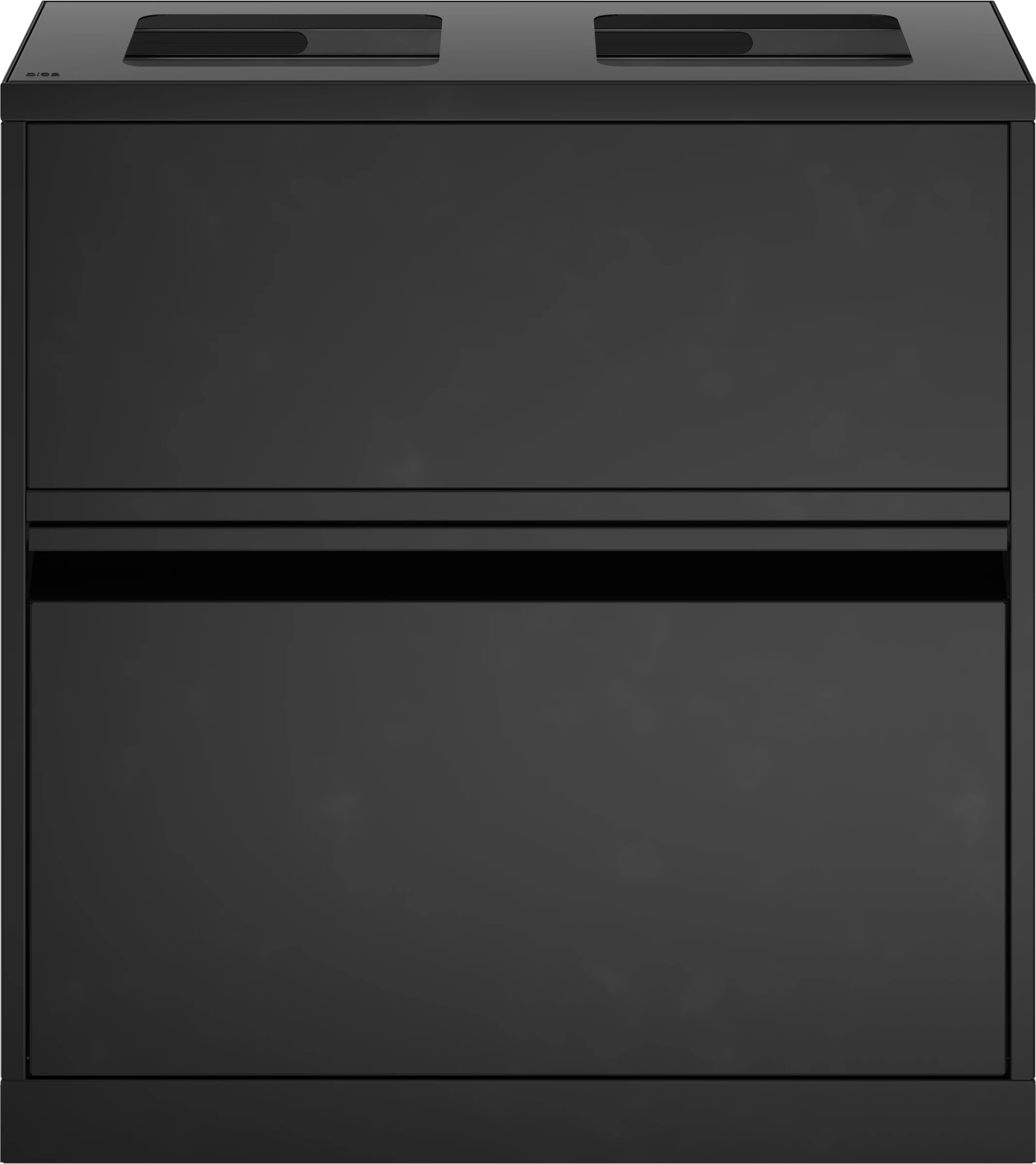 Bica affaldsbeholder uden låg og med skuffe, 80 ltr.