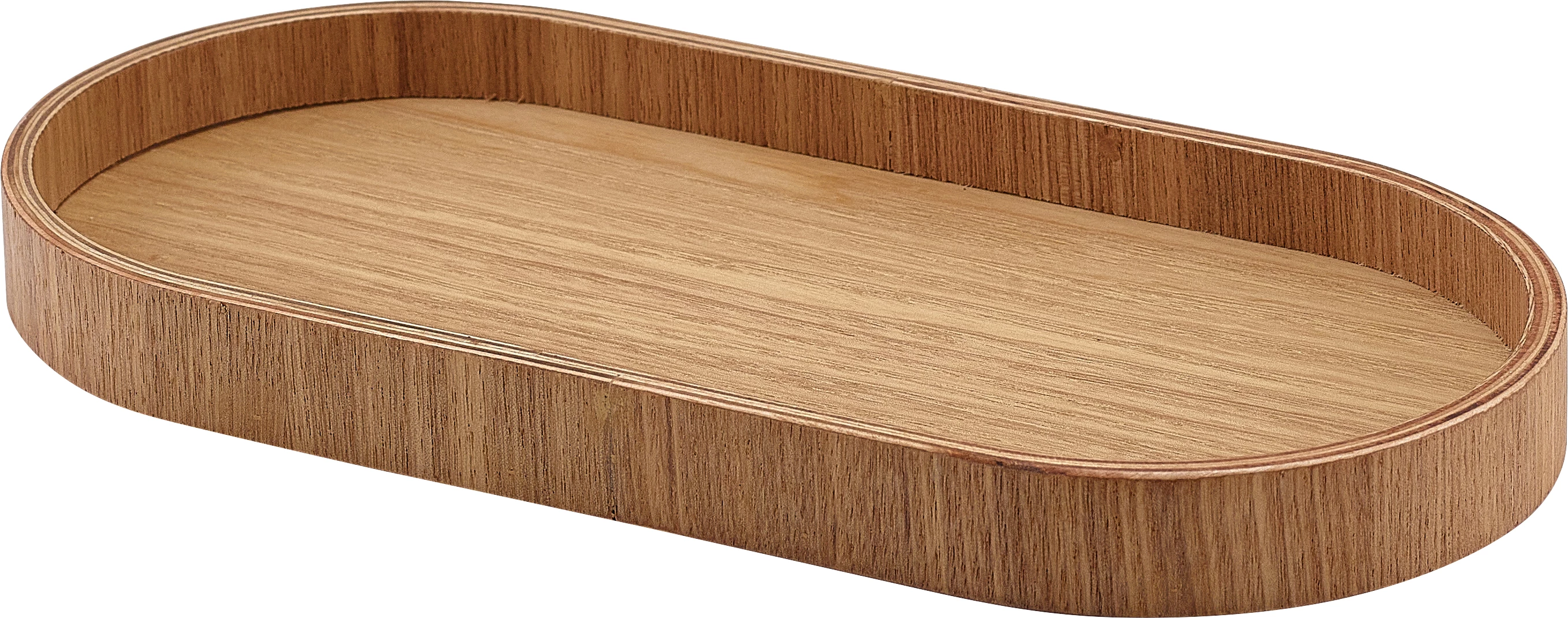 GenWare oval bakke, askefinér, 23 x 11 cm