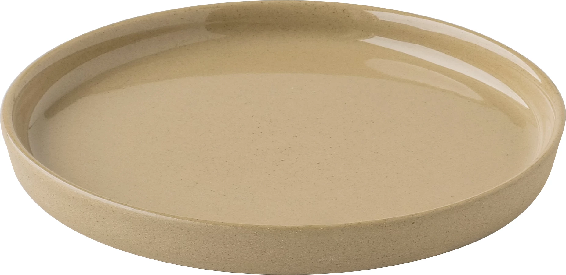 Figgjo Premium Stoneware Tilt flad tallerken, beige, ø15 cm