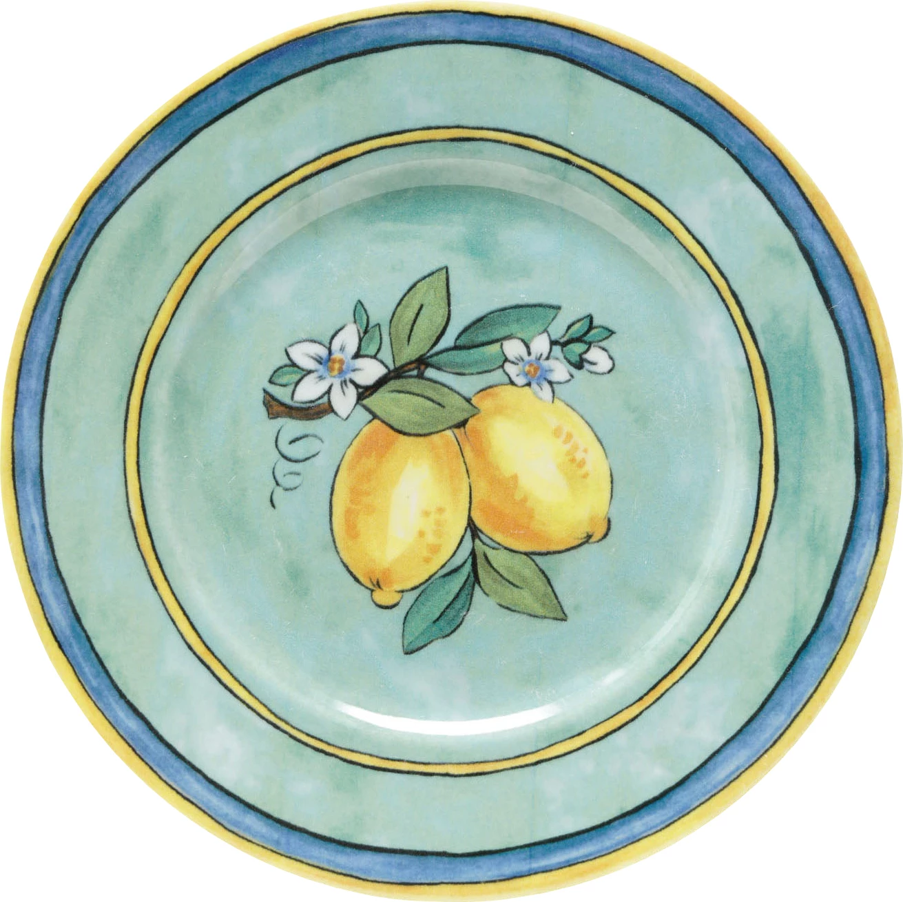 Saturnia Lemon tallerken, ø 21 cm, citroner